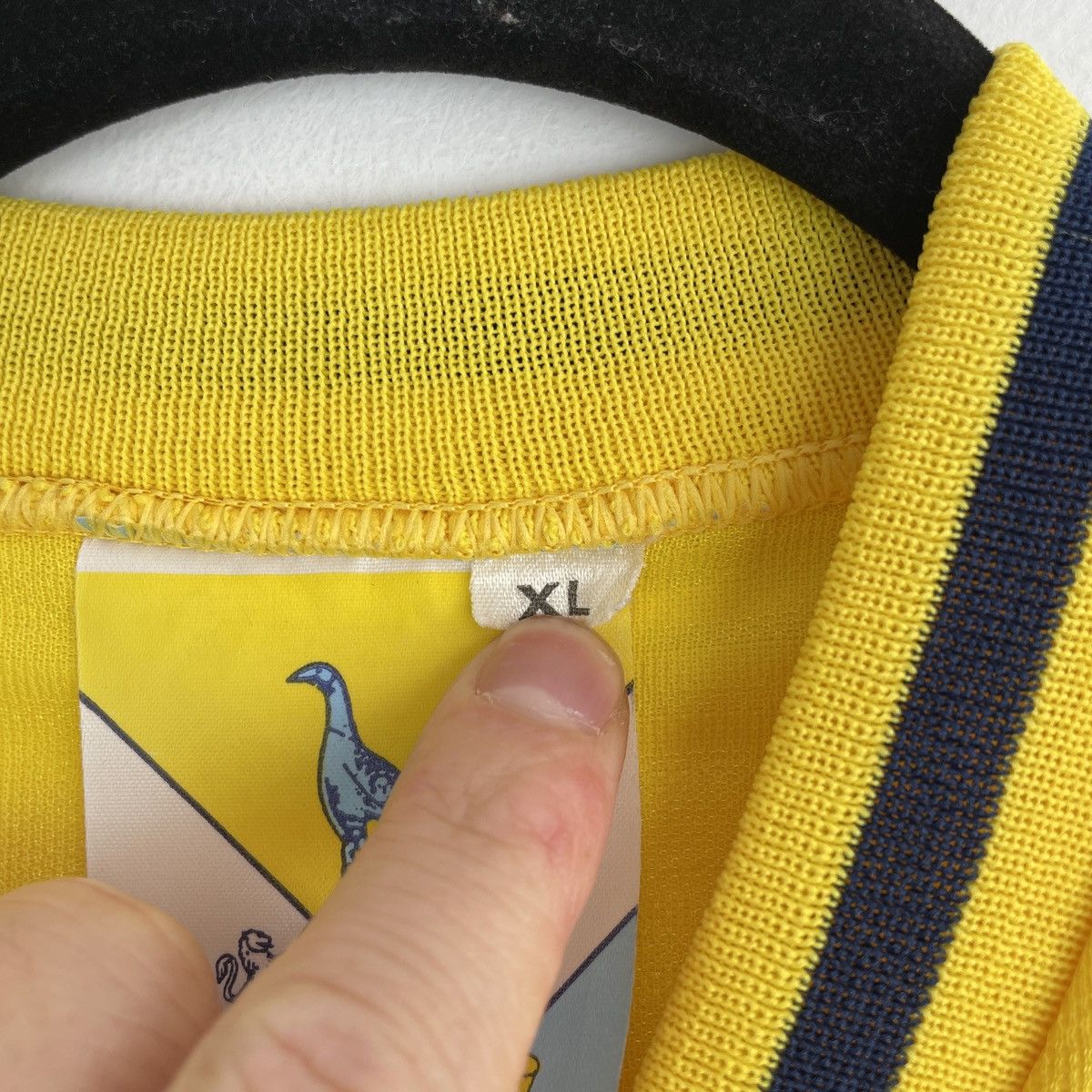 Hummel Vintage Tottenham Away Jersey Ultra Rare 1988-1991 size L-XL Size US XL / EU 56 / 4 - 4 Thumbnail