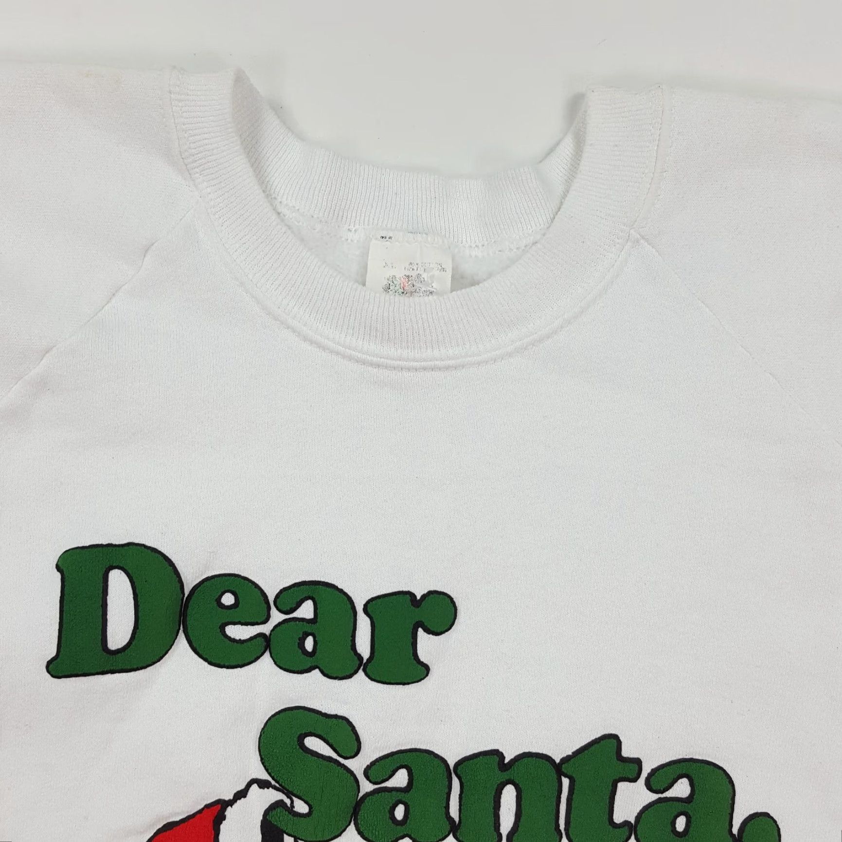 Fruit Of The Loom VINTAGE Dear Santa Christmas Nike? Sorry, original title doesn't include Nike. Size US XL / EU 56 / 4 - 6 Thumbnail