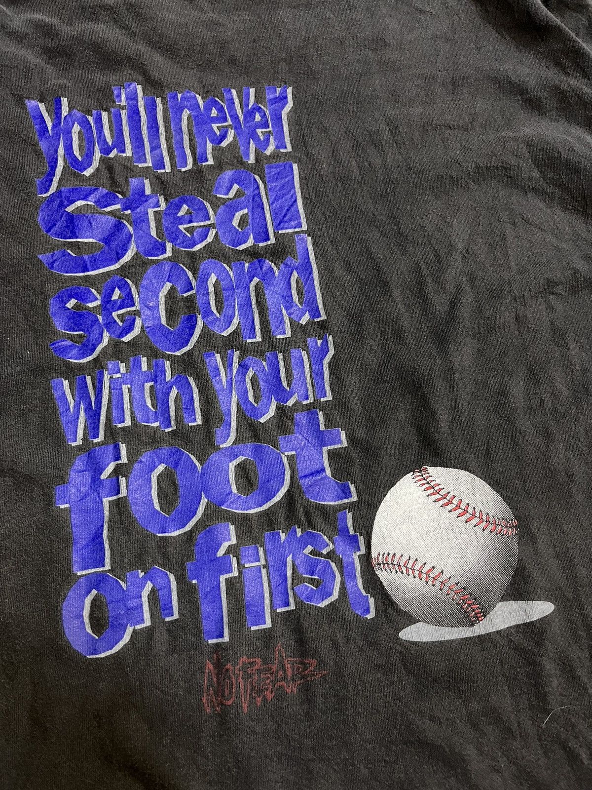 No Fear × Vintage 🔥STEALS🔥Vintage No Fear Backhit Spell Logo Golf Ball Tee 90s Size US XL / EU 56 / 4 - 8 Thumbnail