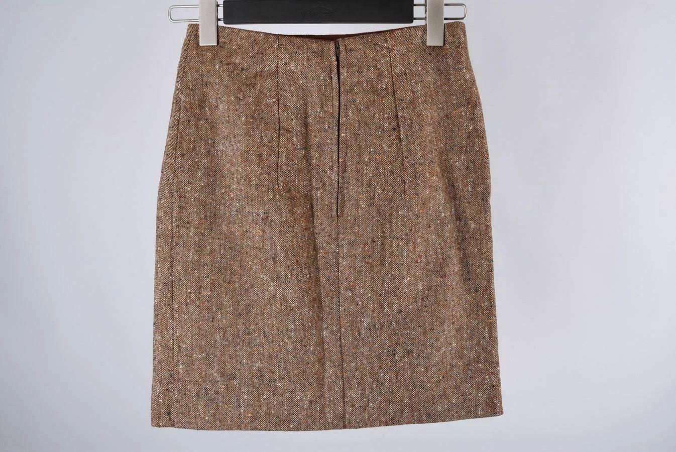 Valentino Women's Valentino Boutique Vintage Tweed Wool Blend Skirt Size 26" / US 2 / IT 38 - 3 Thumbnail