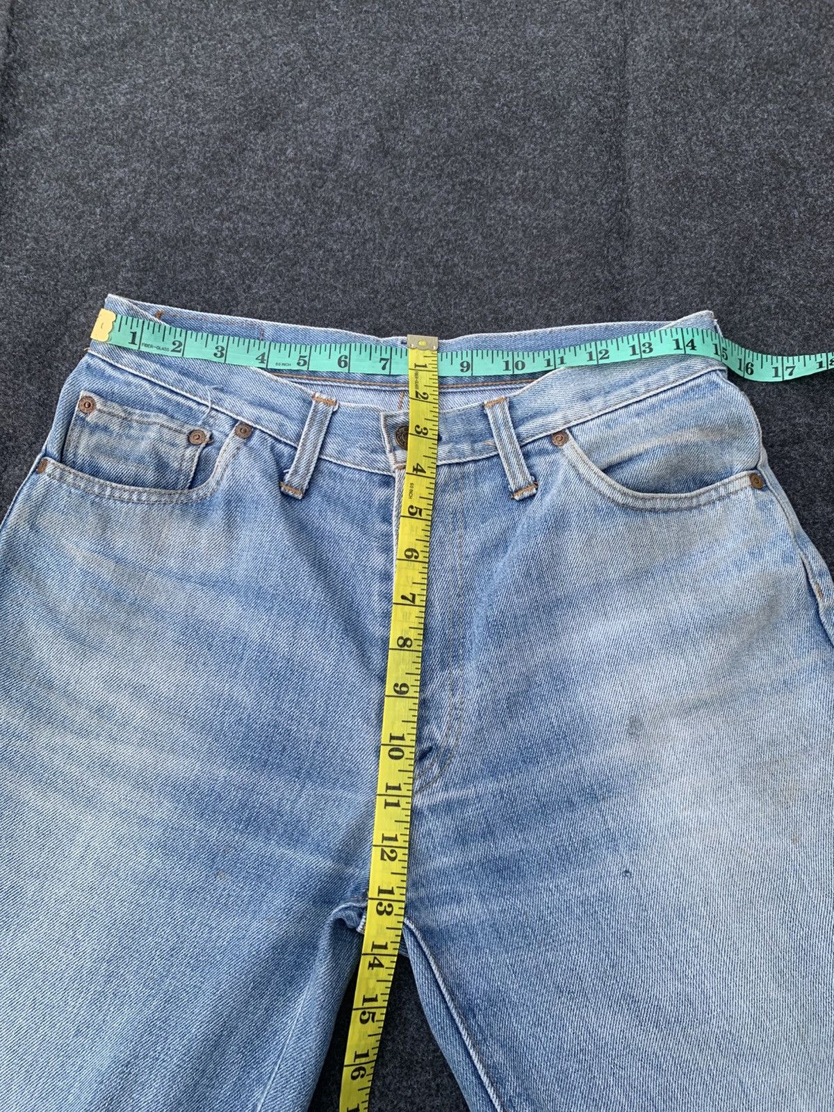 Vintage Vintage 60s Bootcut Big stone.zip talon 42. Size US 30 / EU 46 - 11 Thumbnail