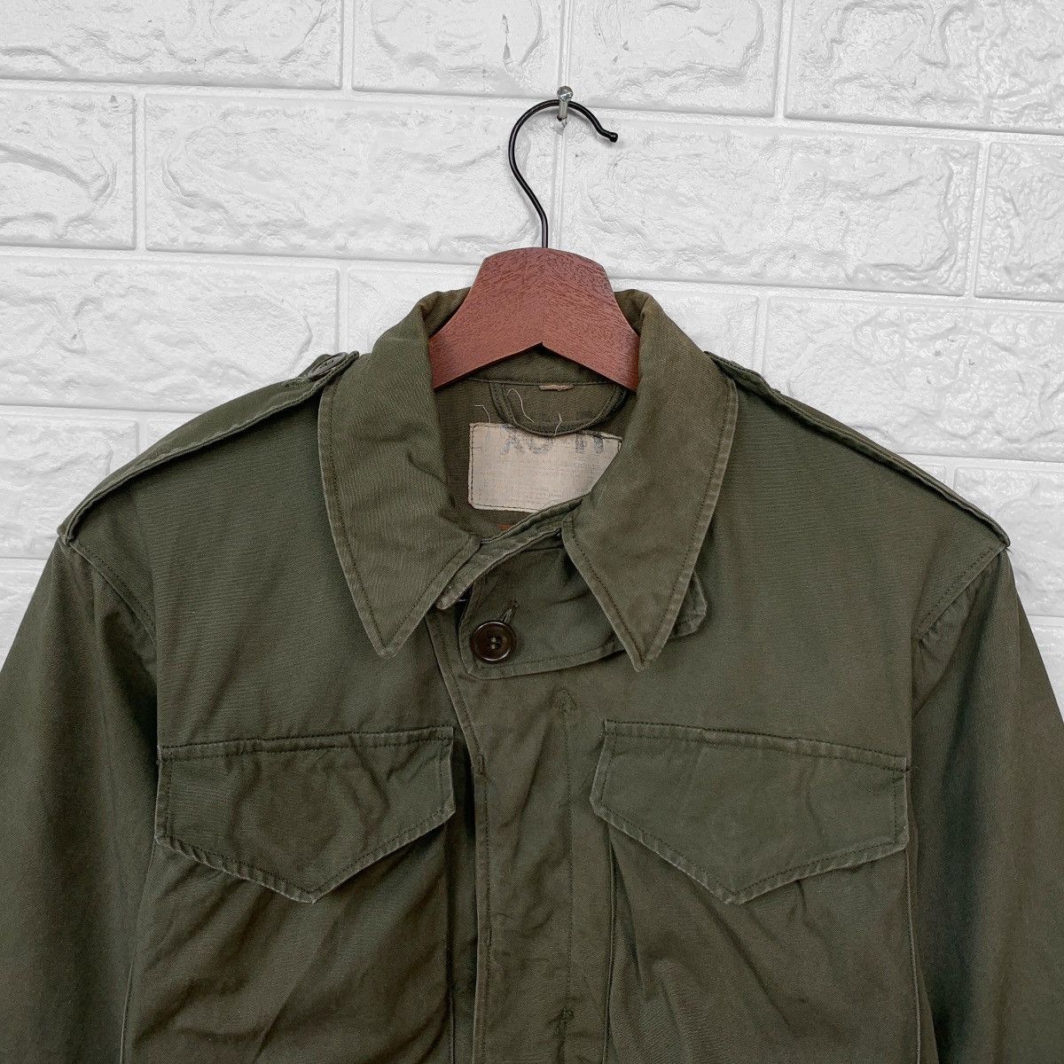 Vintage RARE! TRUE VINTAGE 40S FIELD JACKET M 1943 WWII INSPECTOR Size US S / EU 44-46 / 1 - 5 Thumbnail