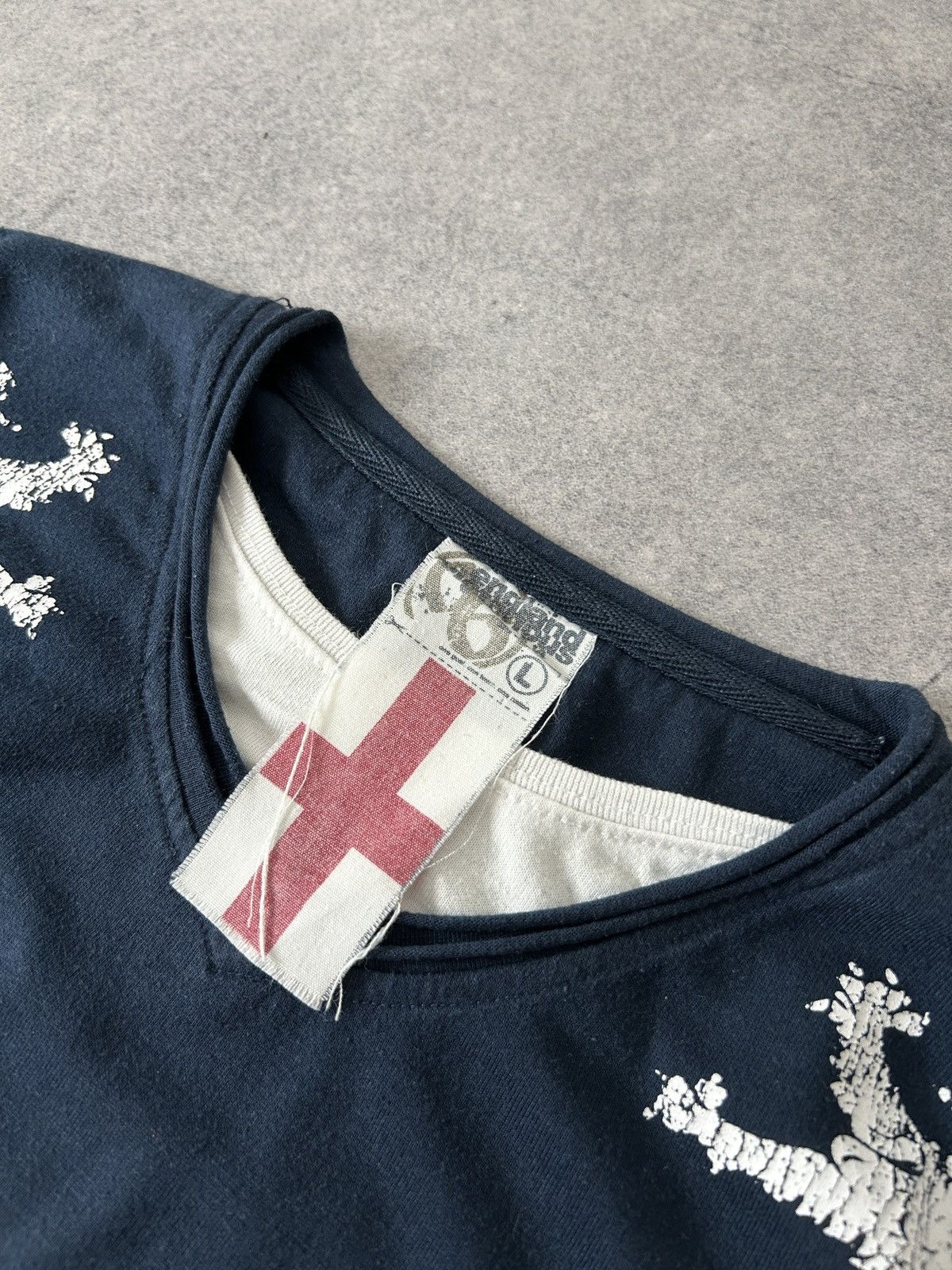 Sterling Ruby Vintage England 🏴󠁧󠁢󠁥󠁮󠁧󠁿 jersey mens shirt soccer Size US L / EU 52-54 / 3 - 3 Thumbnail
