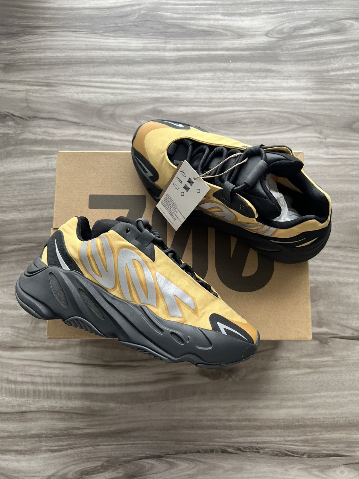 Yeezy Adidas Yeezy Boost 700 MNVN Honey Flux Size 4 men/ 5.5 Women Size US 5.5 / IT 35.5 - 1 Thumbnail
