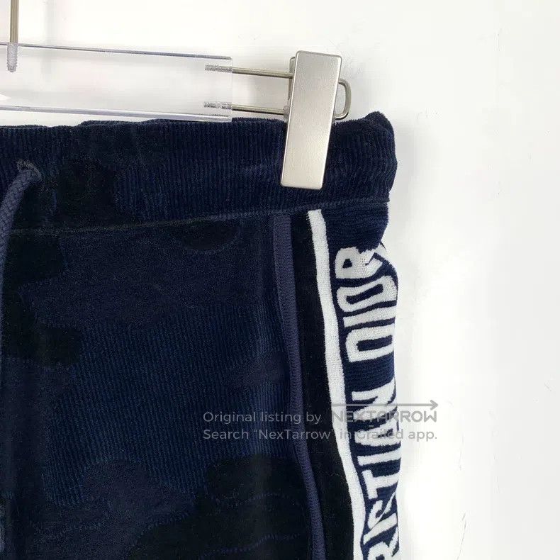 Dior Dior SizeXS Dark blue logo letter inlaid cotton drawstring Size 25" / US 0 / IT 36 - 3 Thumbnail