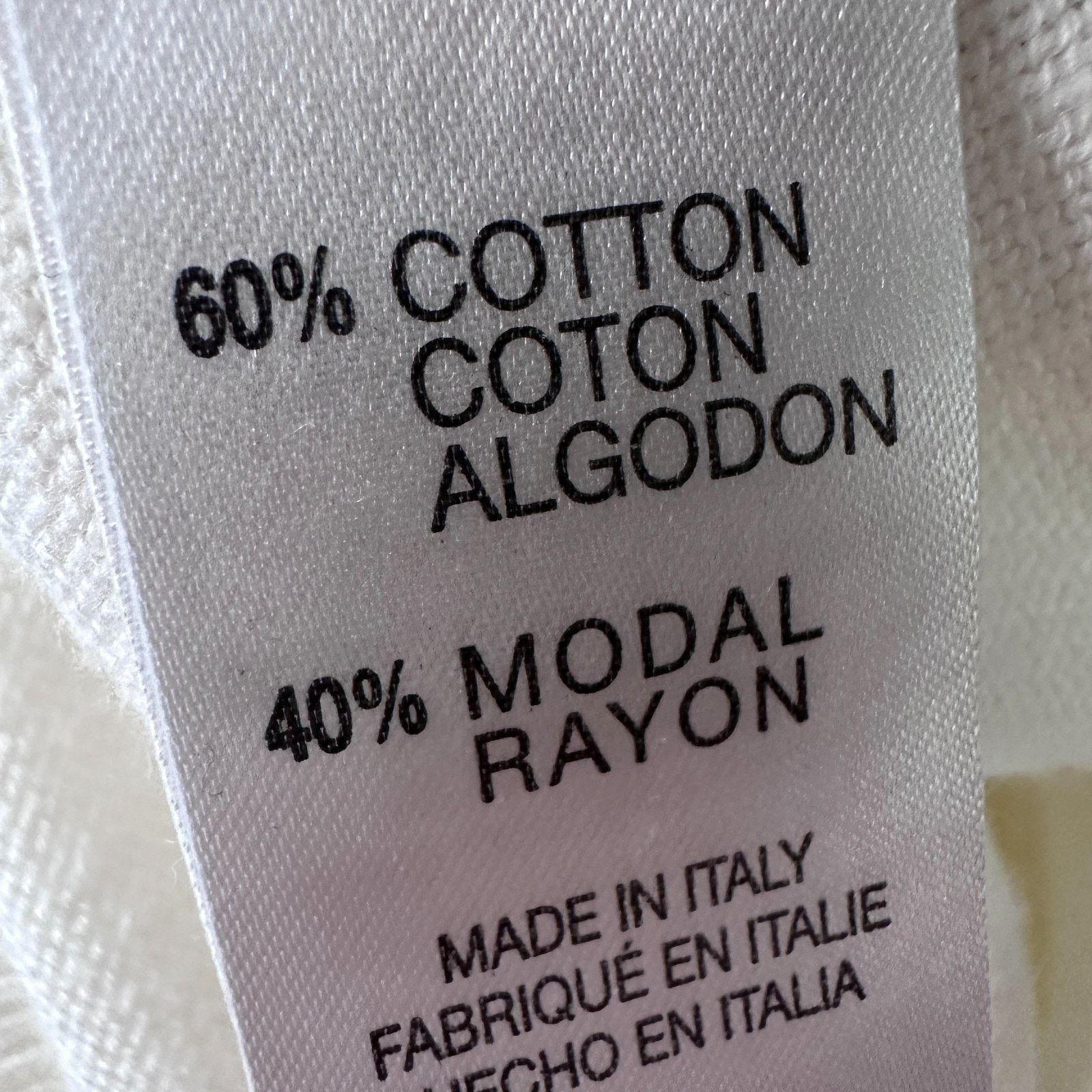 Other Raffi Linea Uomo Sweater Men’s Small Ivory Lightweight New Size US S / EU 44-46 / 1 - 8 Thumbnail