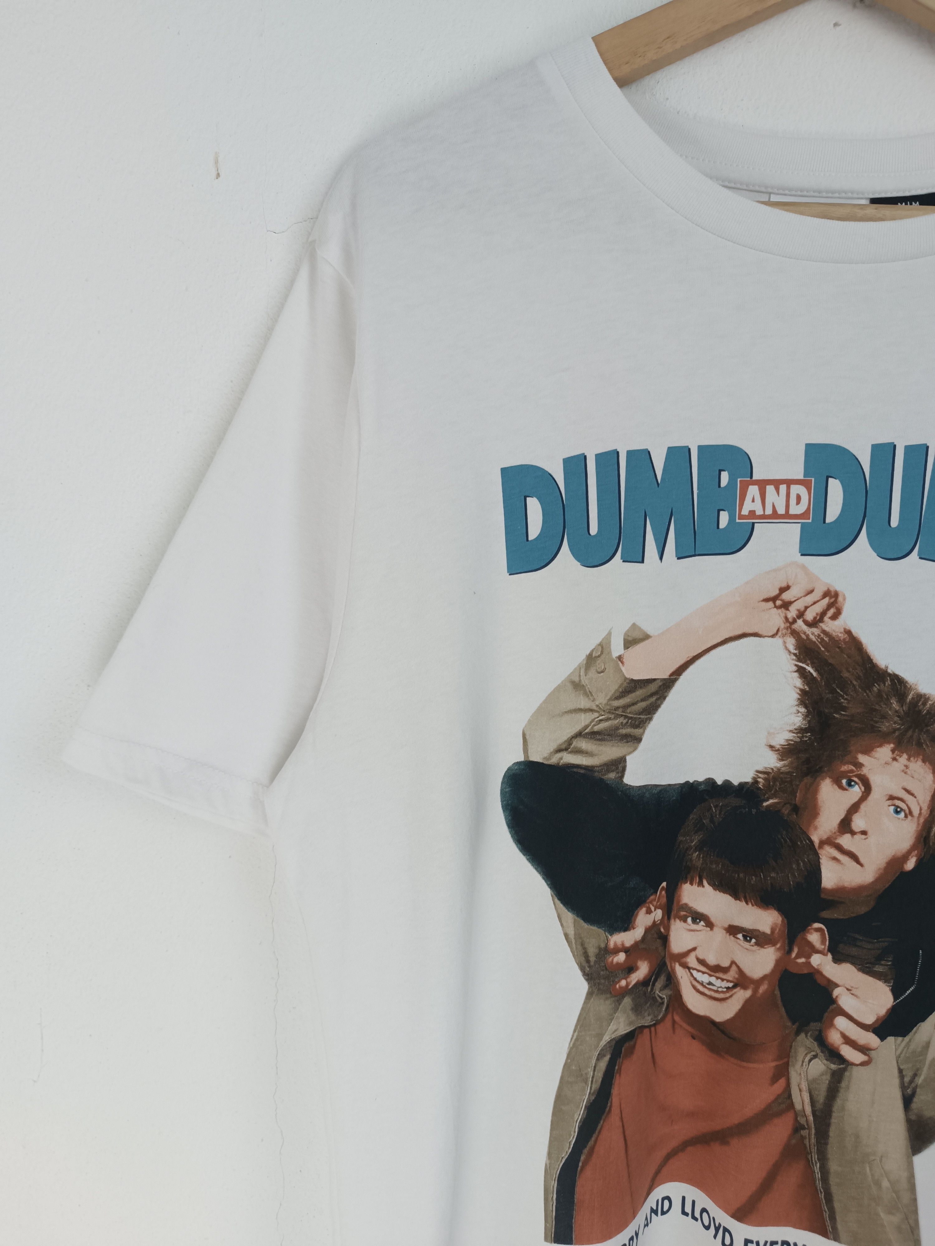 Other VINTAGE DUMB & DUMBER MOVIE TEE OVERSIZE FIT 3 STOOGES Size US M / EU 48-50 / 2 - 5 Thumbnail