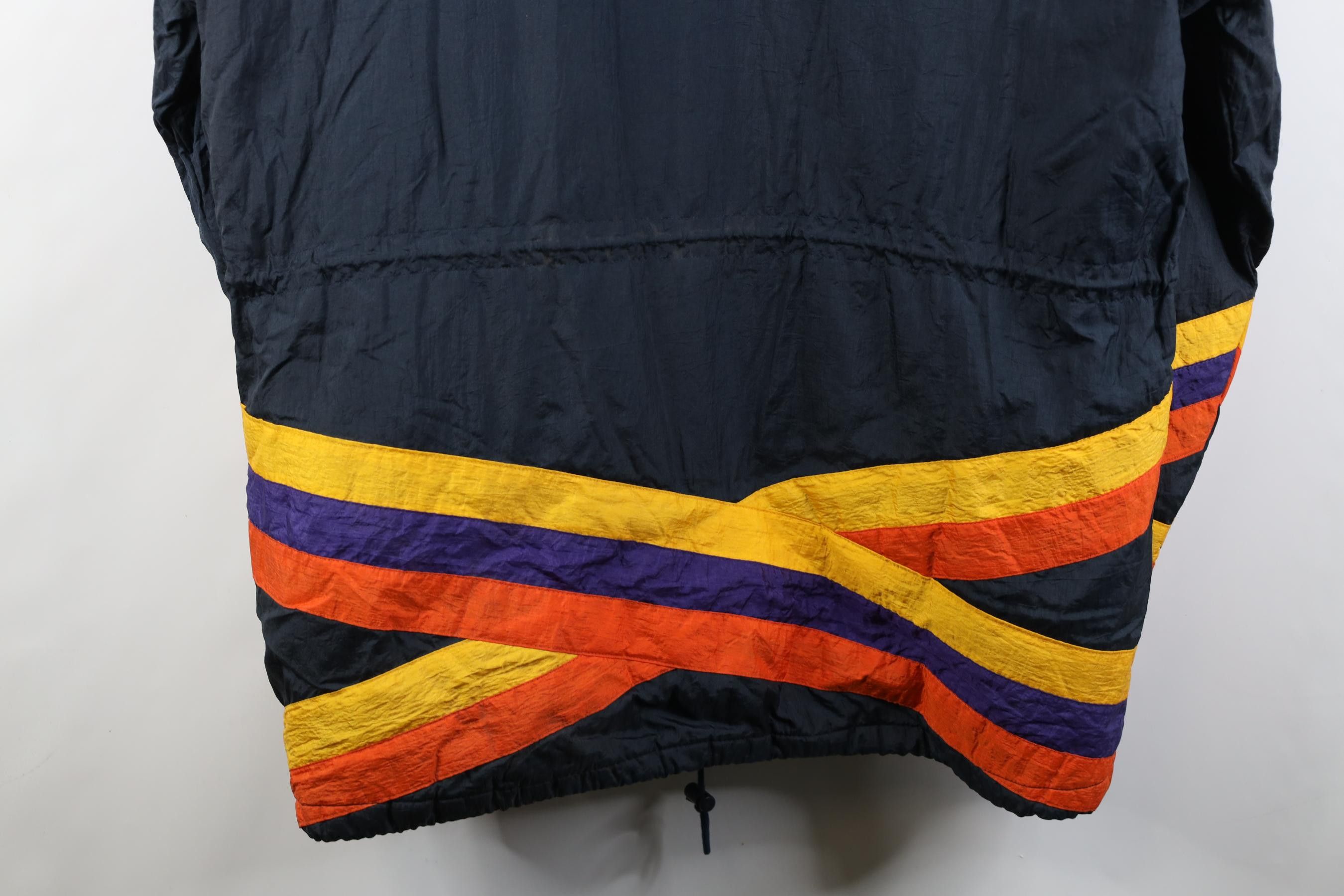 Vintage Deadstock Vintage 90s Streetwear Block Hooded Parka Jacket Size US L / EU 52-54 / 3 - 20 Thumbnail