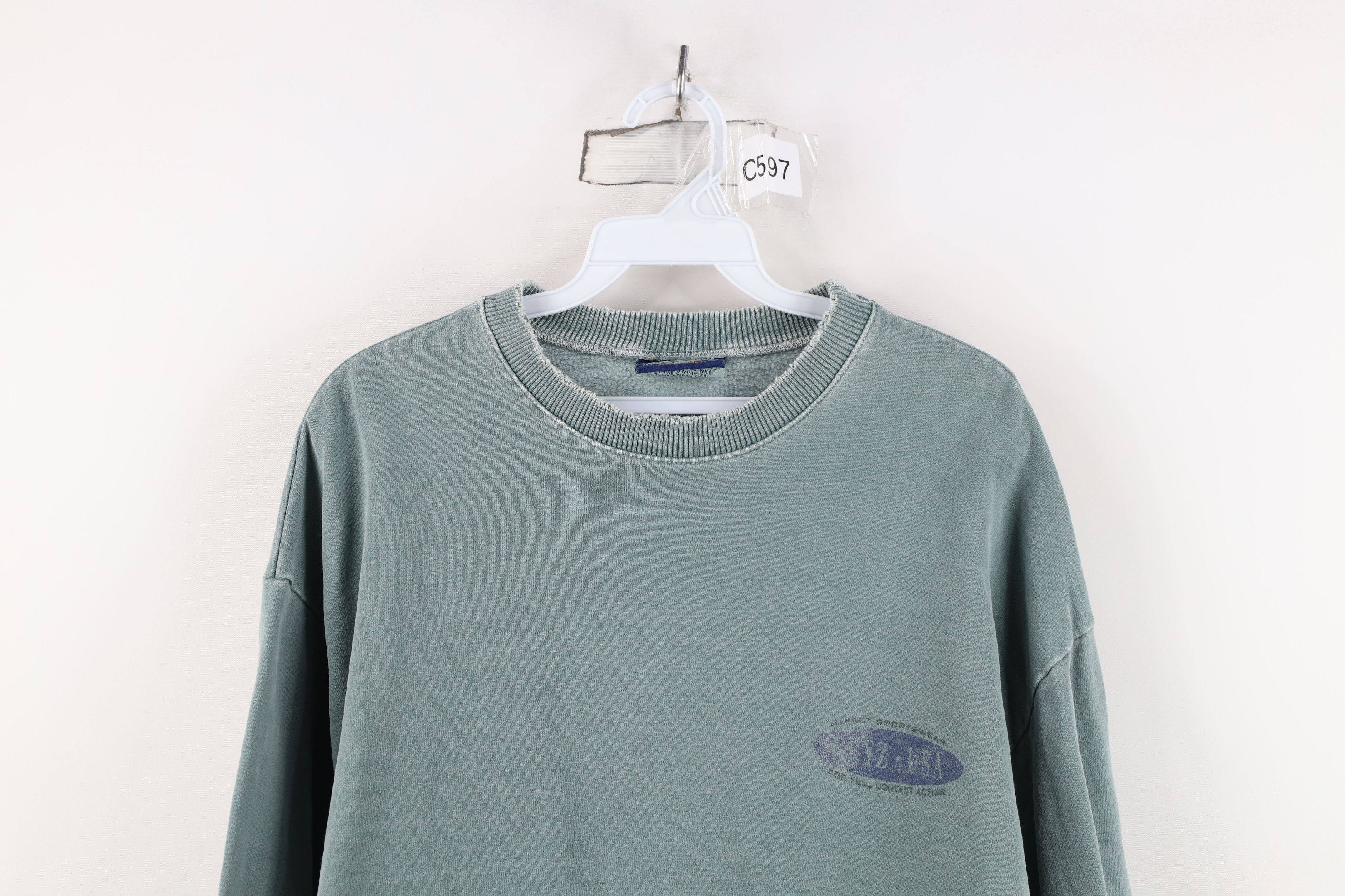 Vintage Vintage 90s Streetwear Guyz Skateboards Sweatshirt USA Size US M / EU 48-50 / 2 - 2 Thumbnail