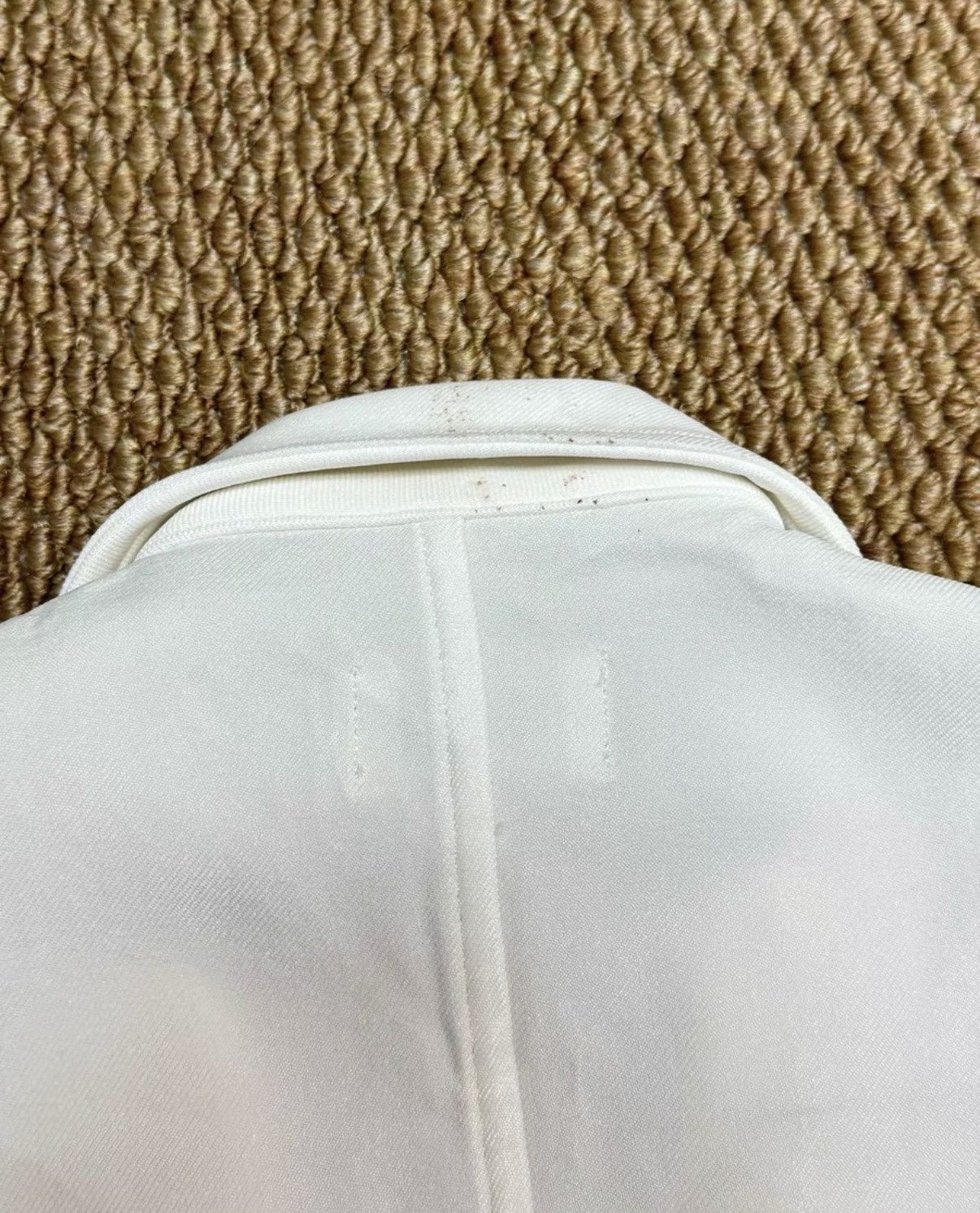 Comme des Garcons Comme des Garçons White Boiled Wool Blazer Jacket K23 Size M / US 6-8 / IT 42-44 - 6 Thumbnail