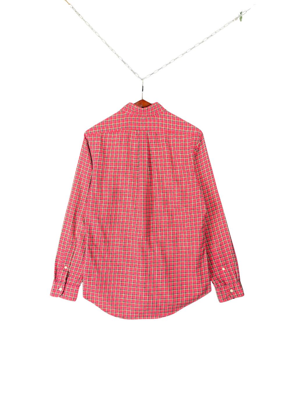 VTG PRL "Custom Fit" Tartan Plaid Button-Down Shirt image 2