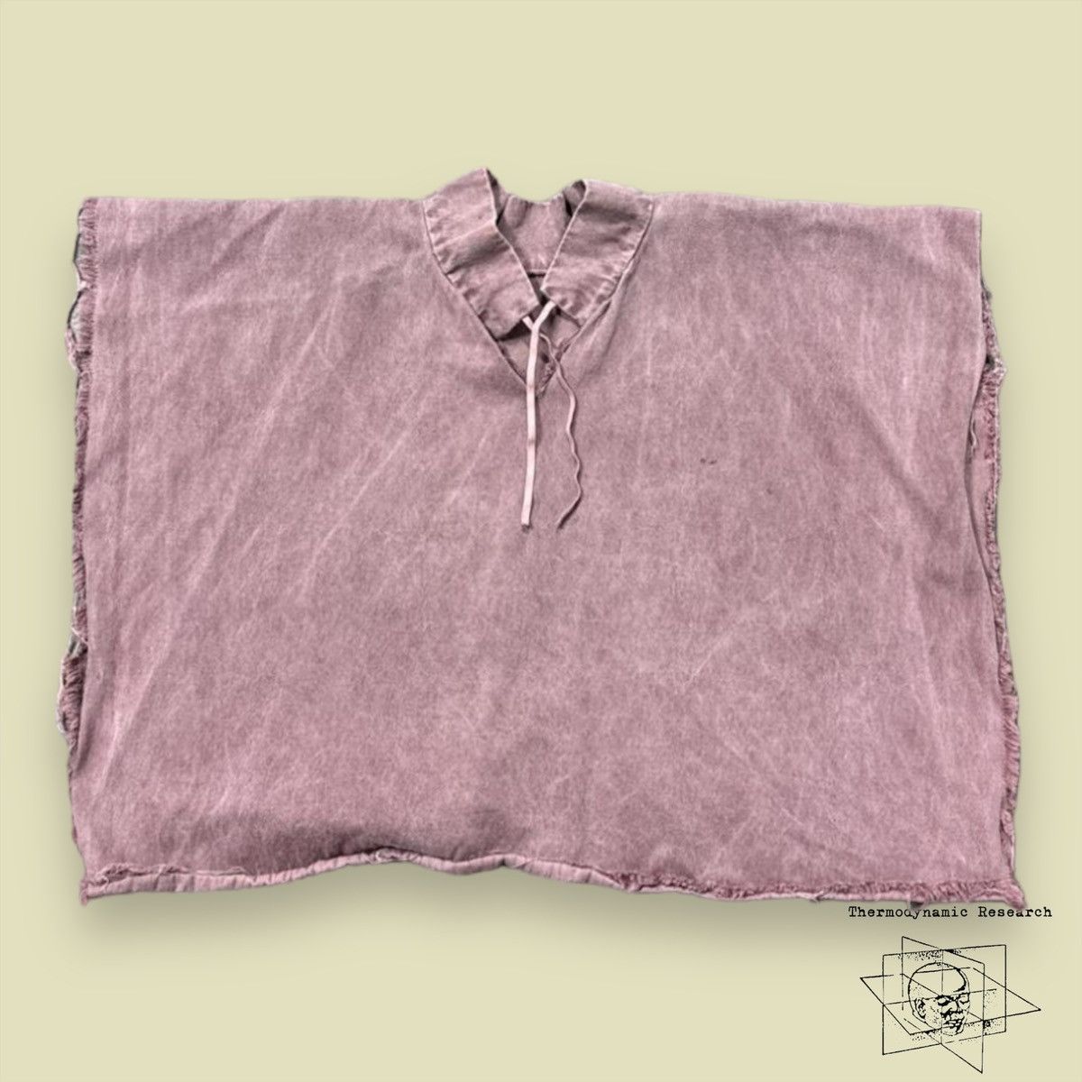 Kanye West × Los Angeles Apparel Sunday Service Collared Poncho Vest - Coachella 2019 Size US S / EU 44-46 / 1 - 1 Thumbnail