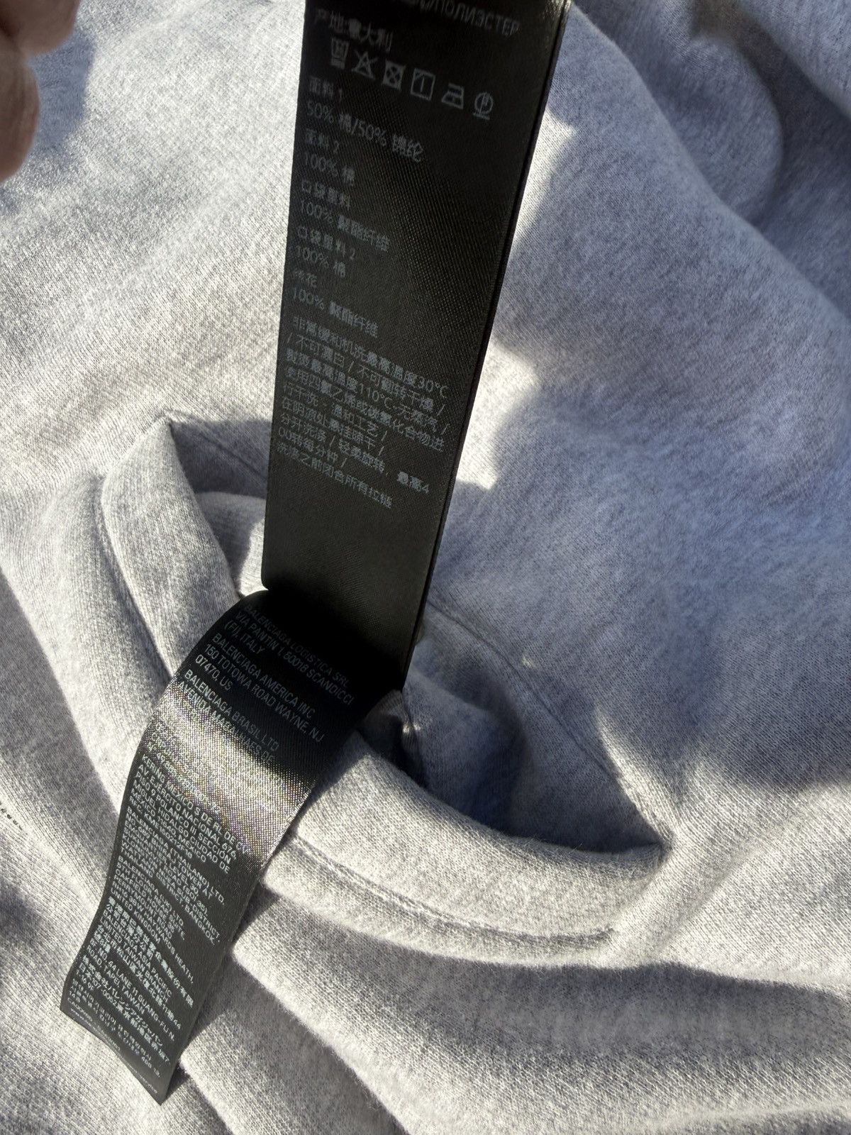 Balenciaga Balenciaga Reversible 3B jacket navy/grey size medium Size US M / EU 48-50 / 2 - 8 Thumbnail