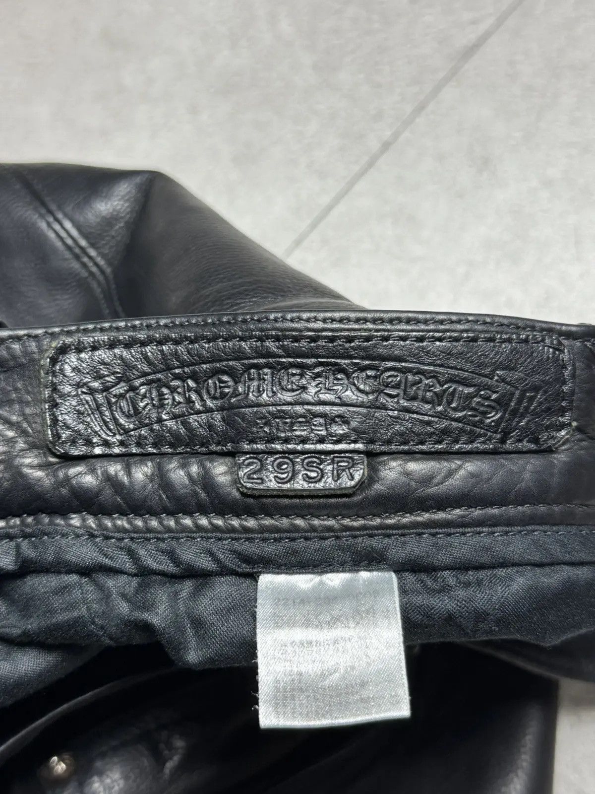 Chrome Hearts Classic Leather Pants Size US 29 - 10 Thumbnail