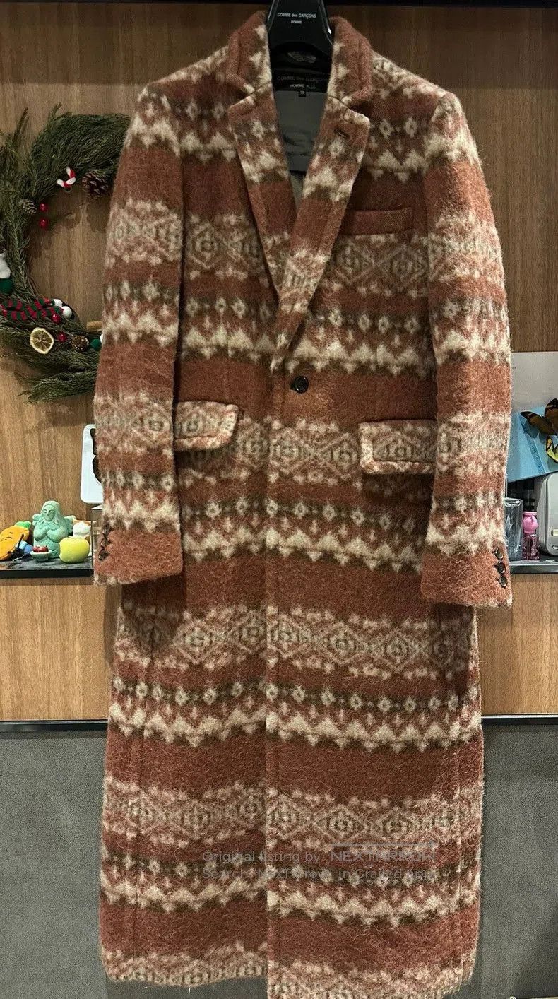 Comme des Garcons Comme des Garcons Homme Plus 2013AW Embroidered Coat. Size US XS / EU 42 / 0 - 1 Thumbnail