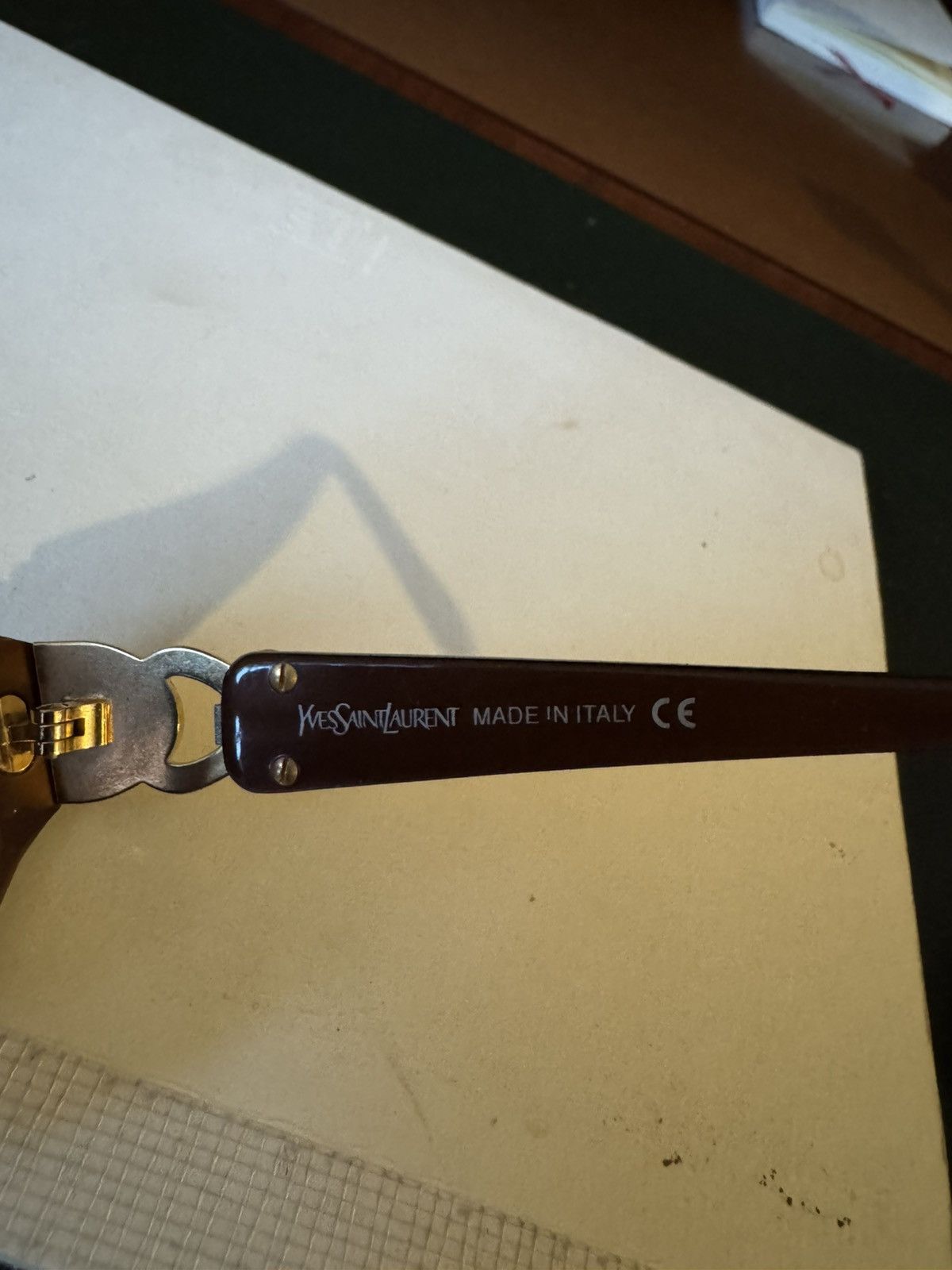 Yves Saint Laurent Yves Saint Laurent Sunglasses Vintage Size ONE SIZE - 10 Thumbnail