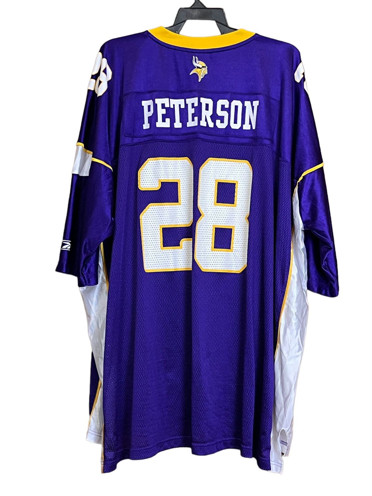 NFL NICE🔥VIKINGS ADRIAN PETERSON #28 REEBOK 6XL NFL JERSEY Size US XXL / EU 58 / 5 - 2 Thumbnail