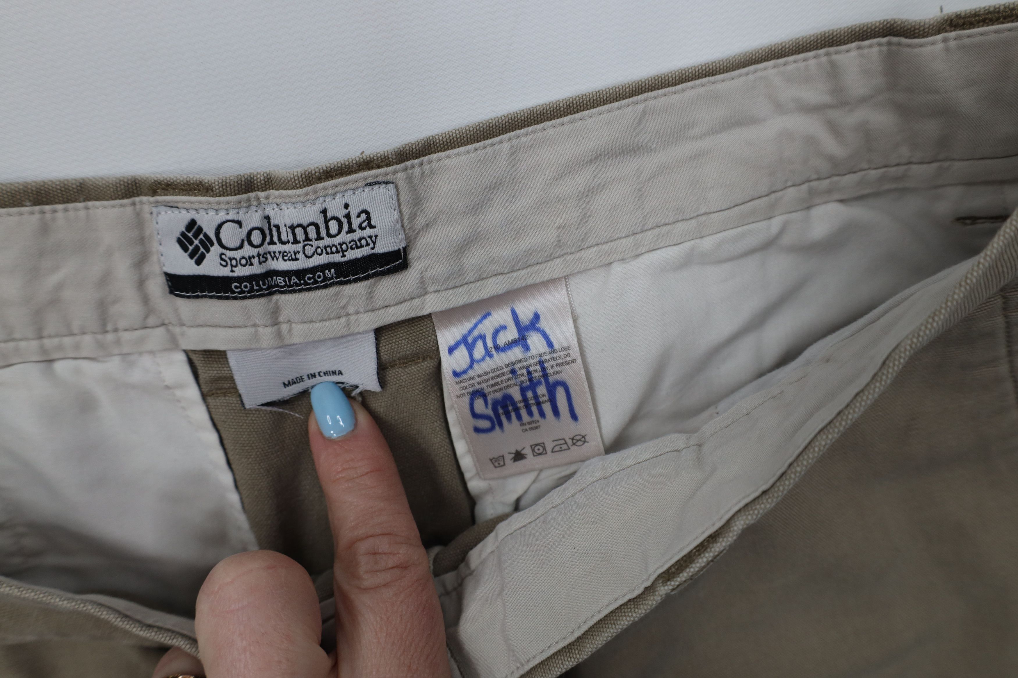 Columbia Vintage Y2K Columbia Wide Leg Canvas Pants Trekking Hiking Size US 32 / EU 48 - 8 Thumbnail