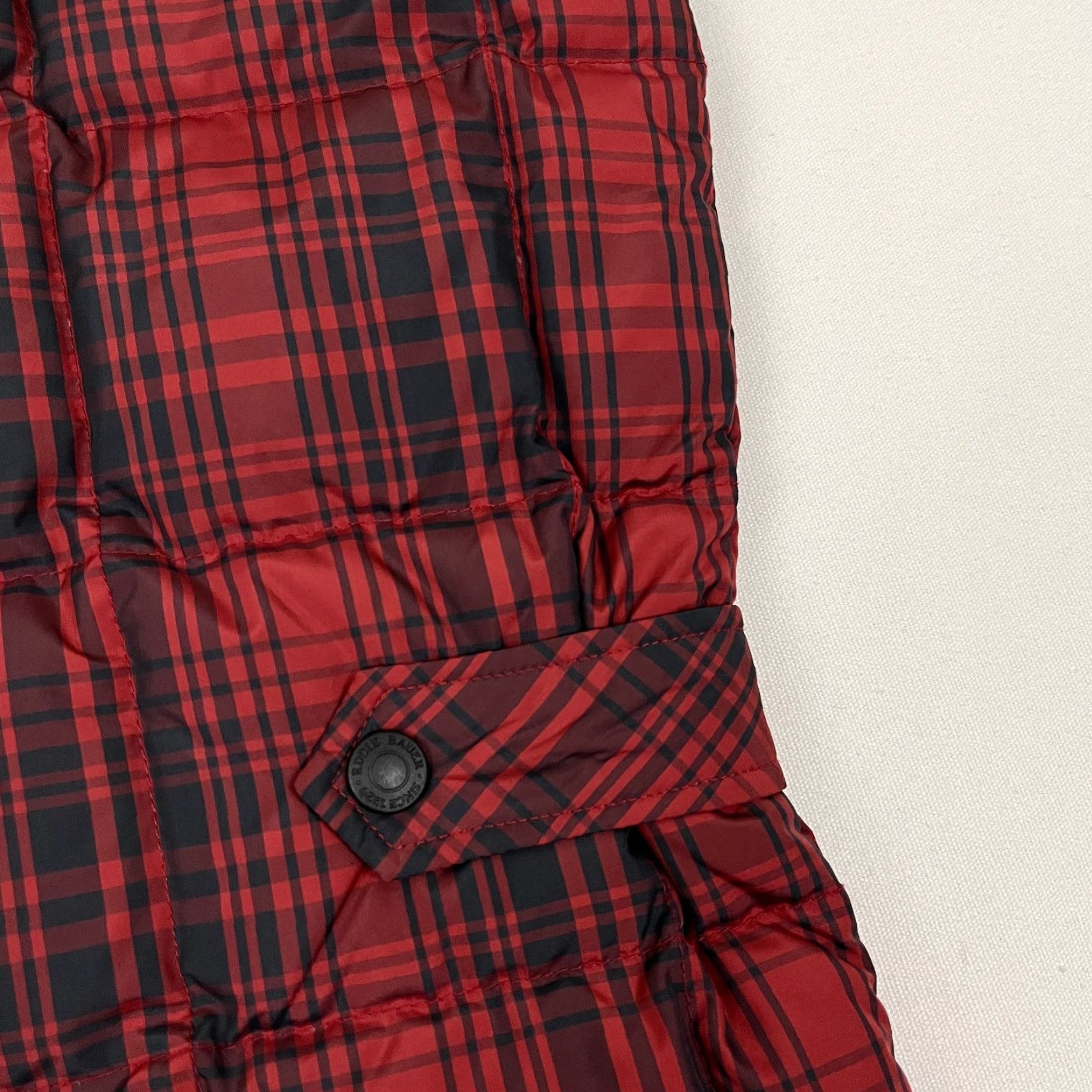 Eddie Bauer Eddie Bauer Goose Down Puffer Vest Adult Small Red Black Weather Edge Hike Zip Size S / US 4 / IT 40 - 6 Thumbnail