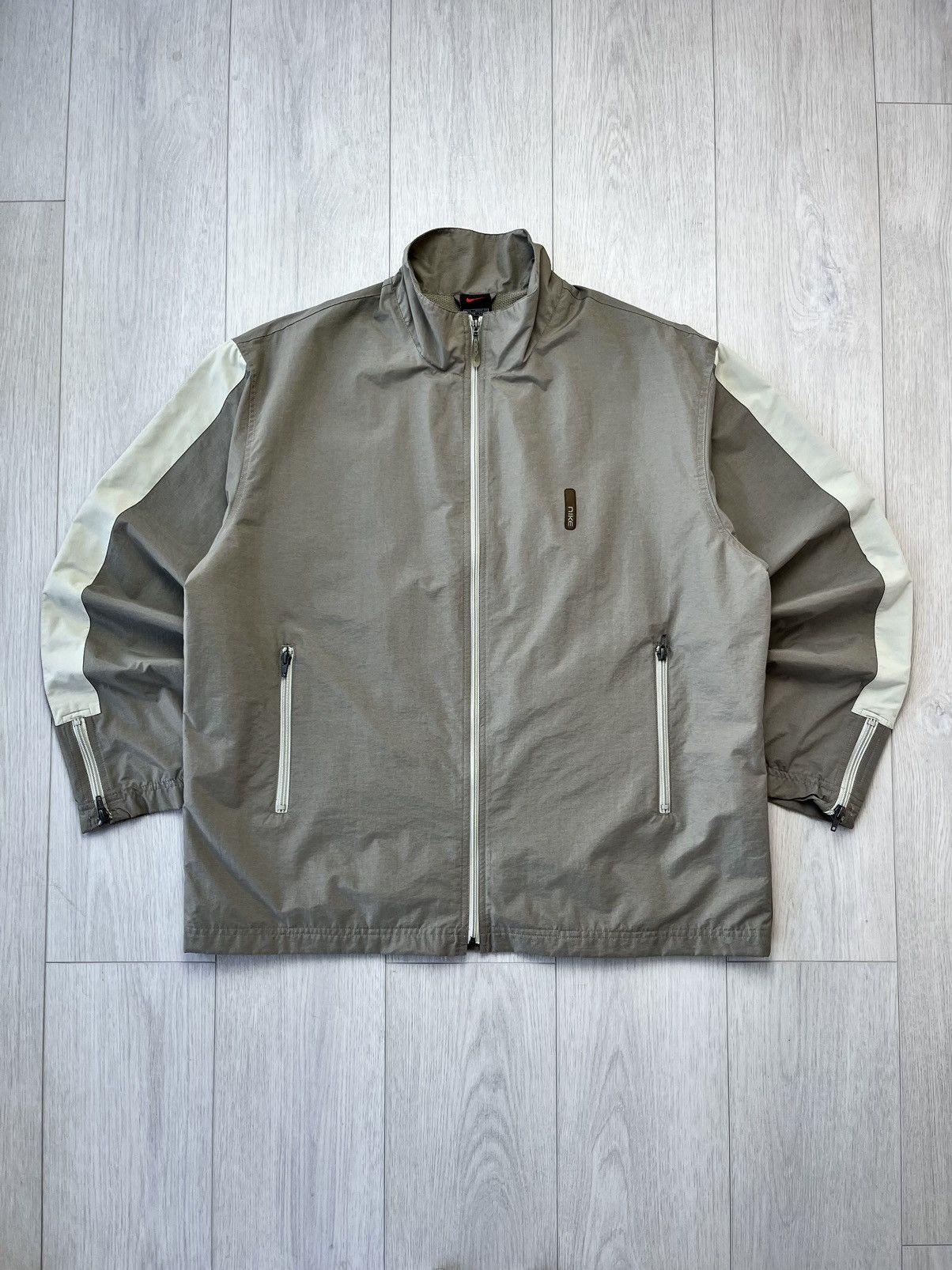 Nike Nike Vintage Nylon Track Jacket Y2K Streetwear 90s Drill Size US L / EU 52-54 / 3 - 1 Thumbnail