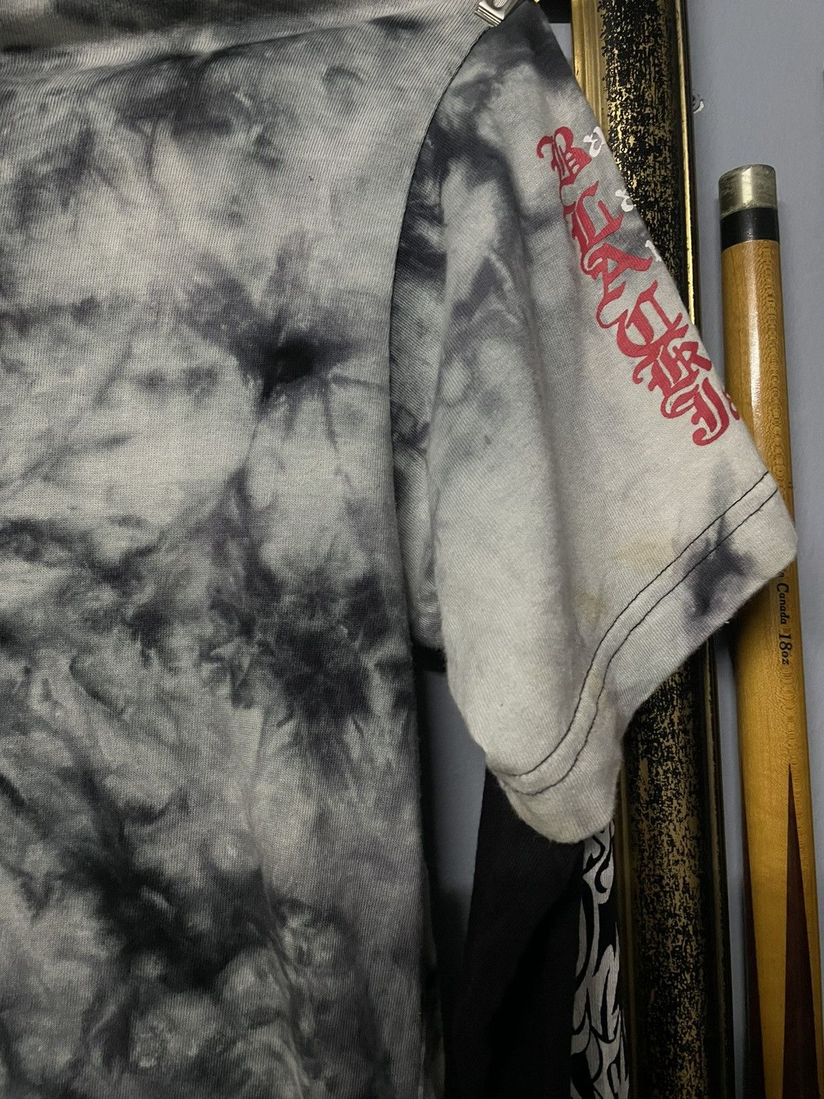 Beauty Beast Vintage 1990s Japan Designer Black Farm Tribal Punk Tie Dye Size US M / EU 48-50 / 2 - 6 Thumbnail