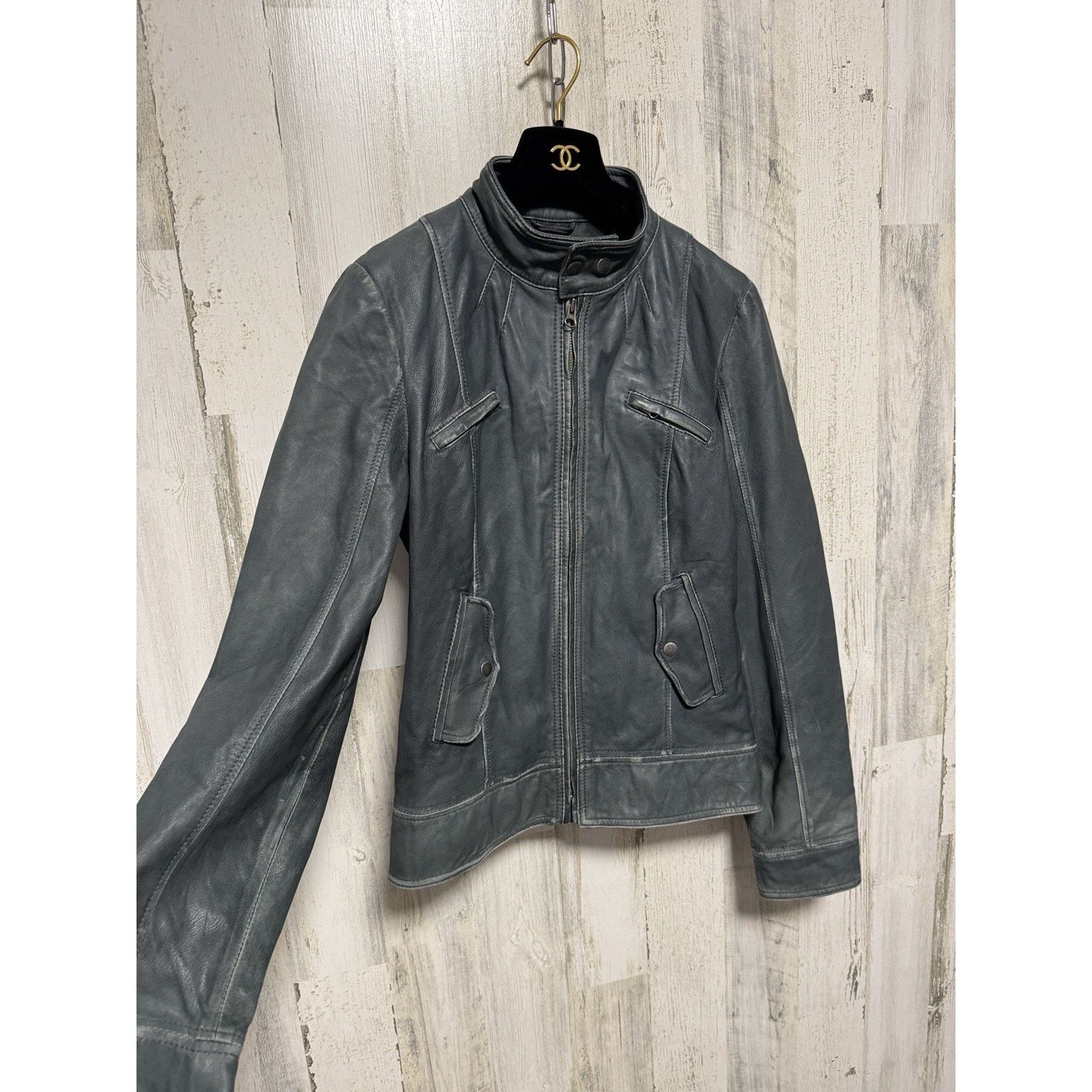 Lucky Brand NWT Lucky Brand leather Jacket Size L Size L / US 10 / IT 46 - 10 Thumbnail