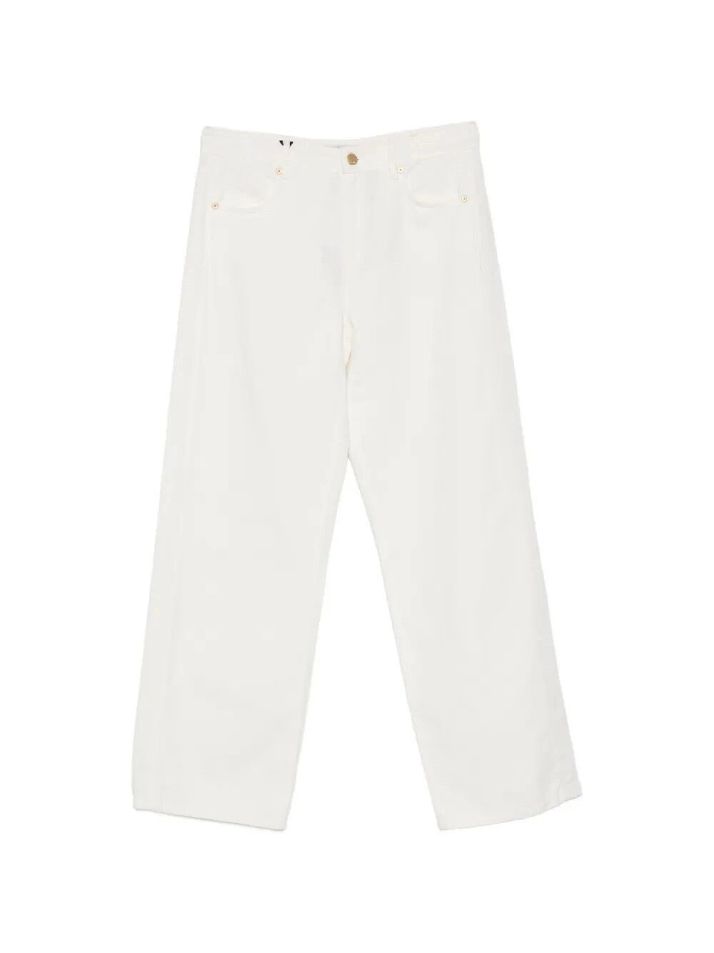 Max Mara Cotton and Linen Pants Size 28" / US 6 / IT 42 - 1 Thumbnail