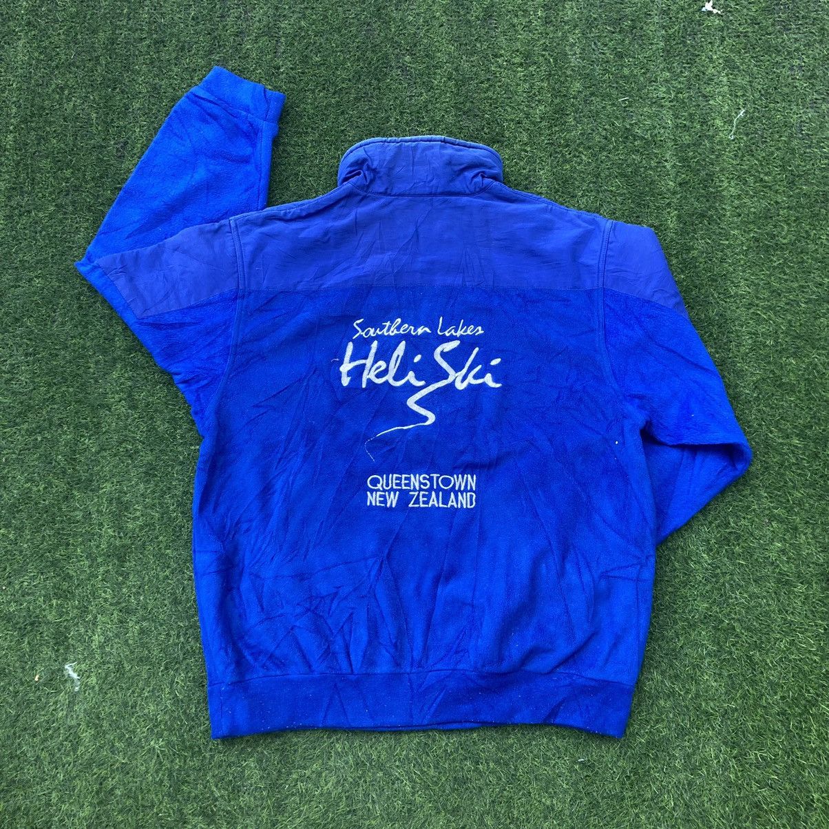 image of Atomic Southern Lakes Heli Ski Half Zipper in Blue, Men's (Size Small)