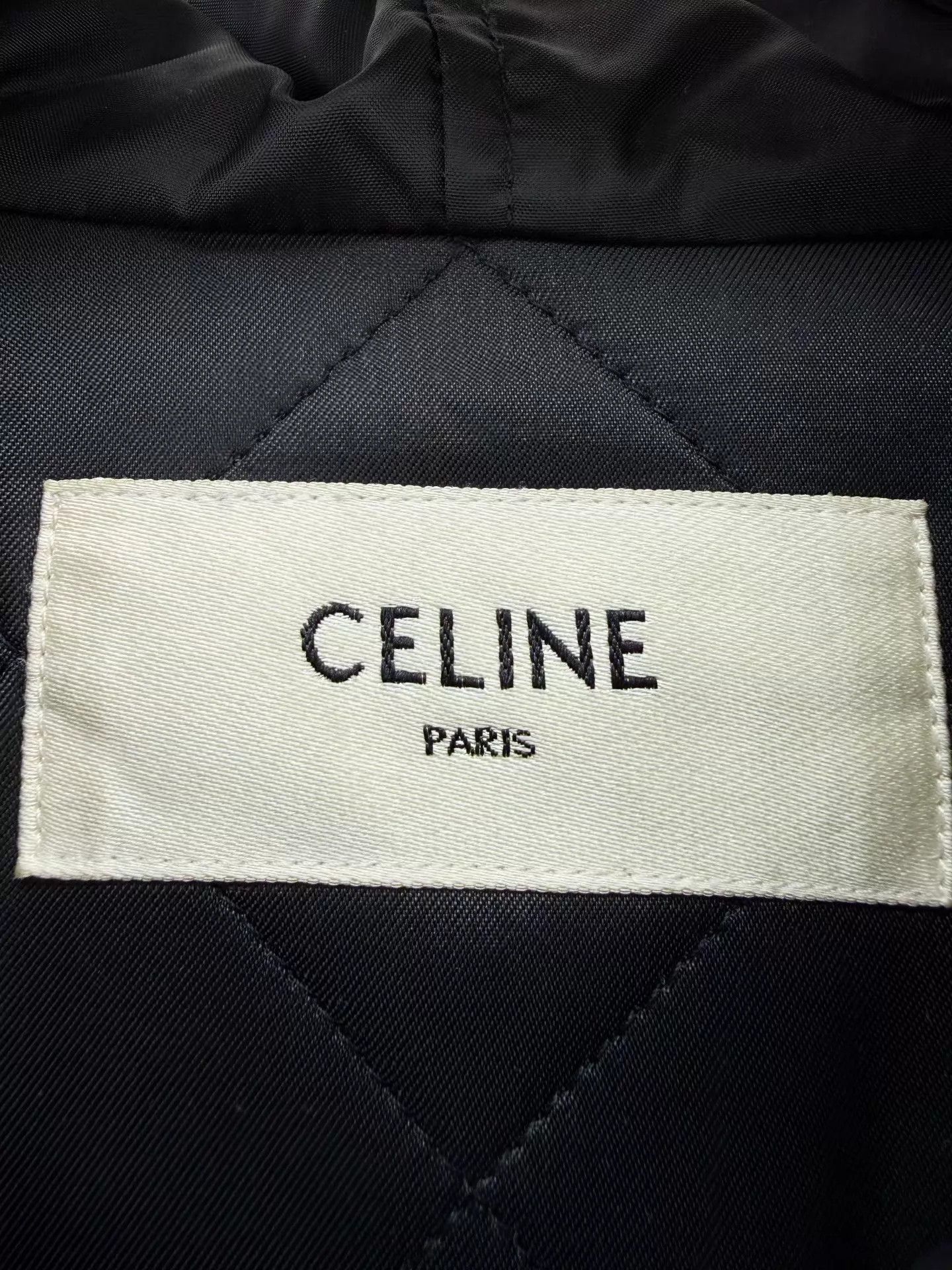 Celine Celine men's worn once hooded baseball jacket 48 Size US M / EU 48-50 / 2 - 2 Thumbnail
