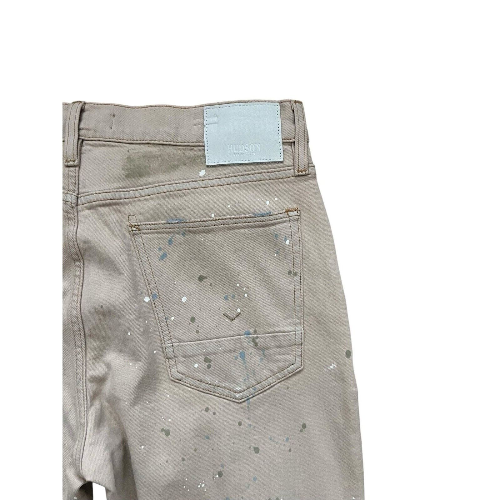 Hudson Hudson Zack Stacked Skinny Jeans Mens Denim $295 Size 34/36 Size US 34 / EU 50 - 7 Thumbnail