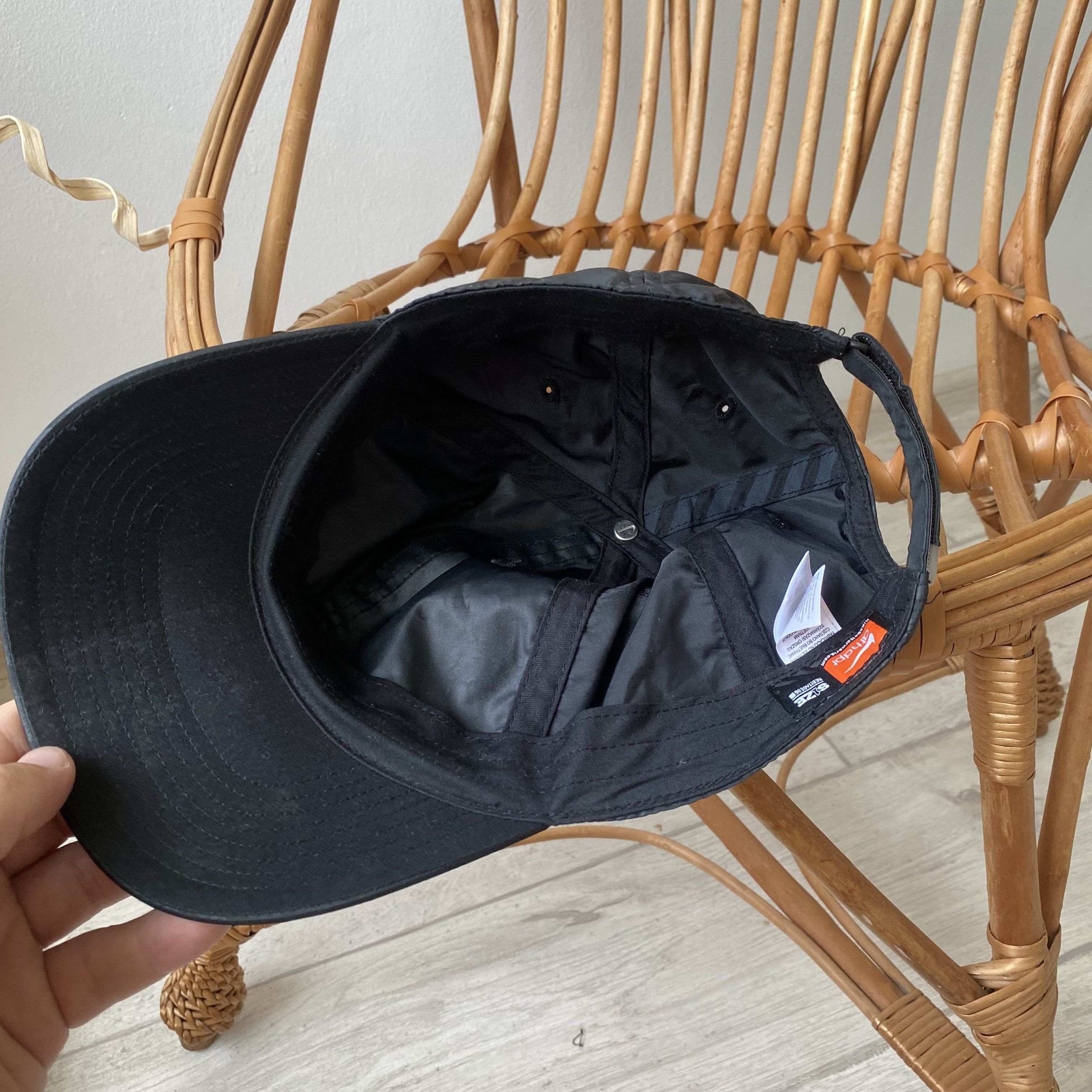 Nike Vintage 00s Drill Nike Nylon Cap Swoosh tn SHTORM FIT Size ONE SIZE - 5 Thumbnail