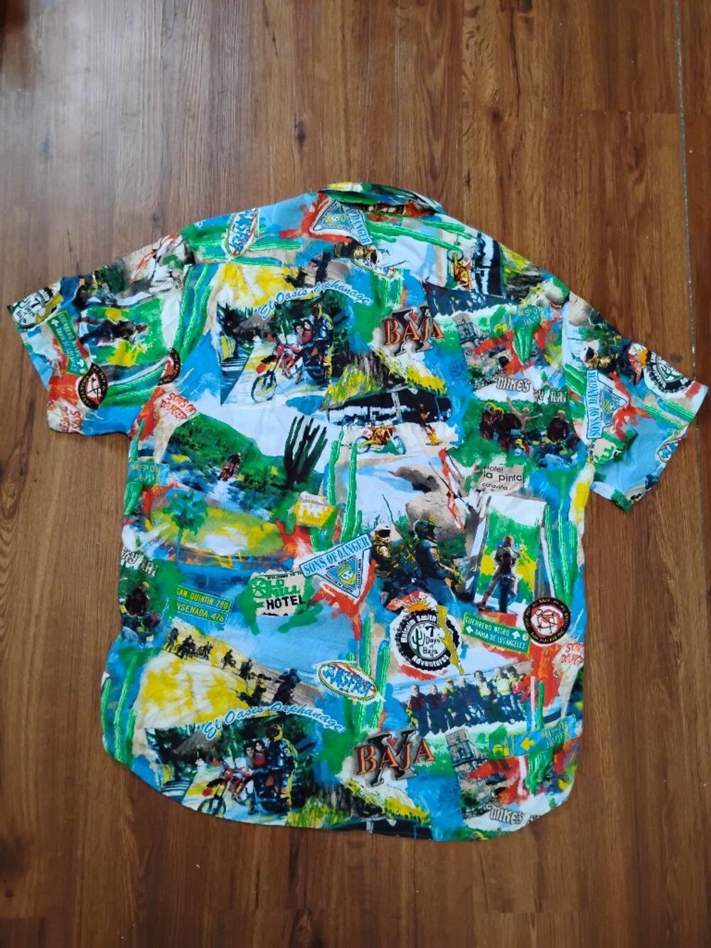 Jams World Vintage Jams World Fest Baja X Hawaiian Shirt Size US L / EU 52-54 / 3 - 6 Thumbnail