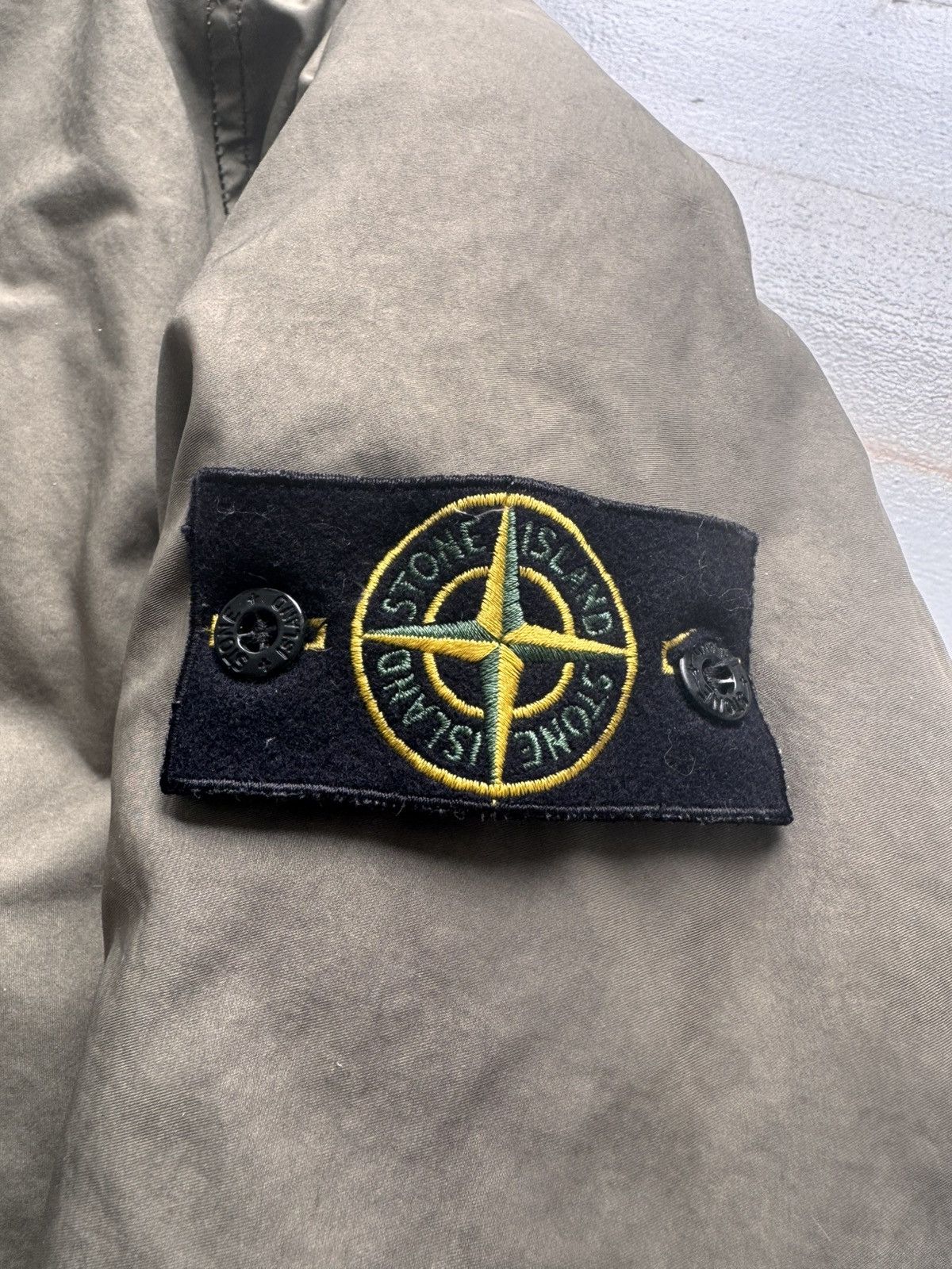 Stone Island Stone Island Down Jacket - Khaki Size US S / EU 44-46 / 1 - 3 Thumbnail