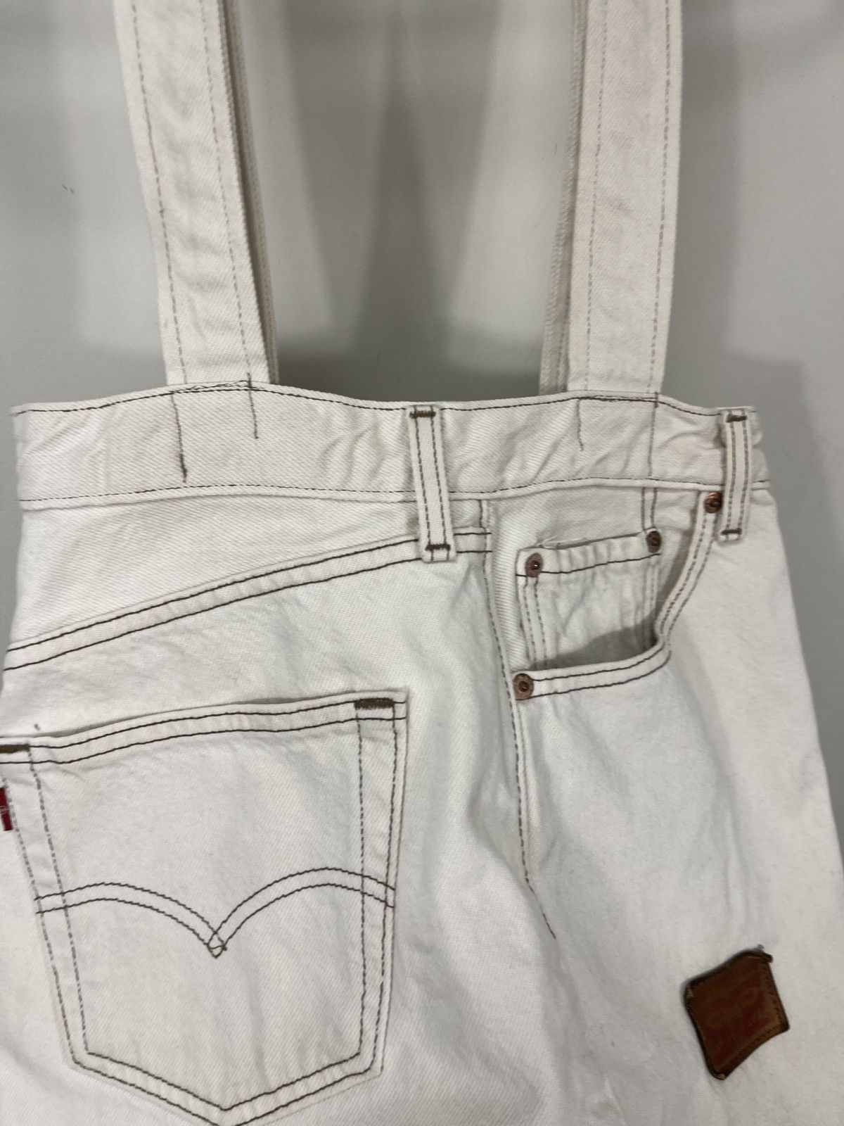 Levi's Vintage Levi’s Custom Handmade 1/1 USA Rare Hype Shopper Bag Size ONE SIZE - 7 Thumbnail