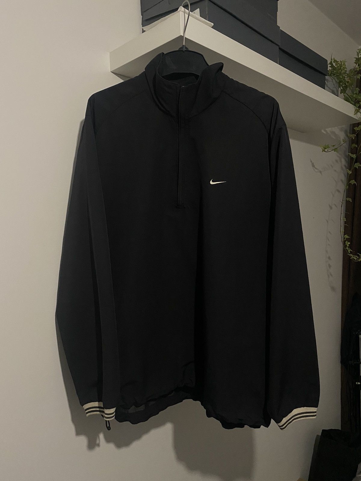 Nike × Vintage Nike Golf L Half Zip Windbreaker Jacket Basic y2k Vintage Size US L / EU 52-54 / 3 - 3 Thumbnail