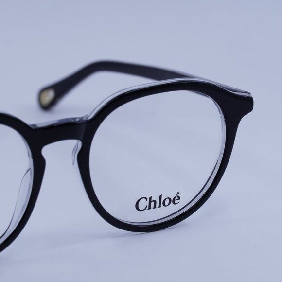 Chloe 🕶️ New Chloe CH0012O 007 Eyeglasses - Black Frame 50mm Size ONE SIZE - 4 Thumbnail