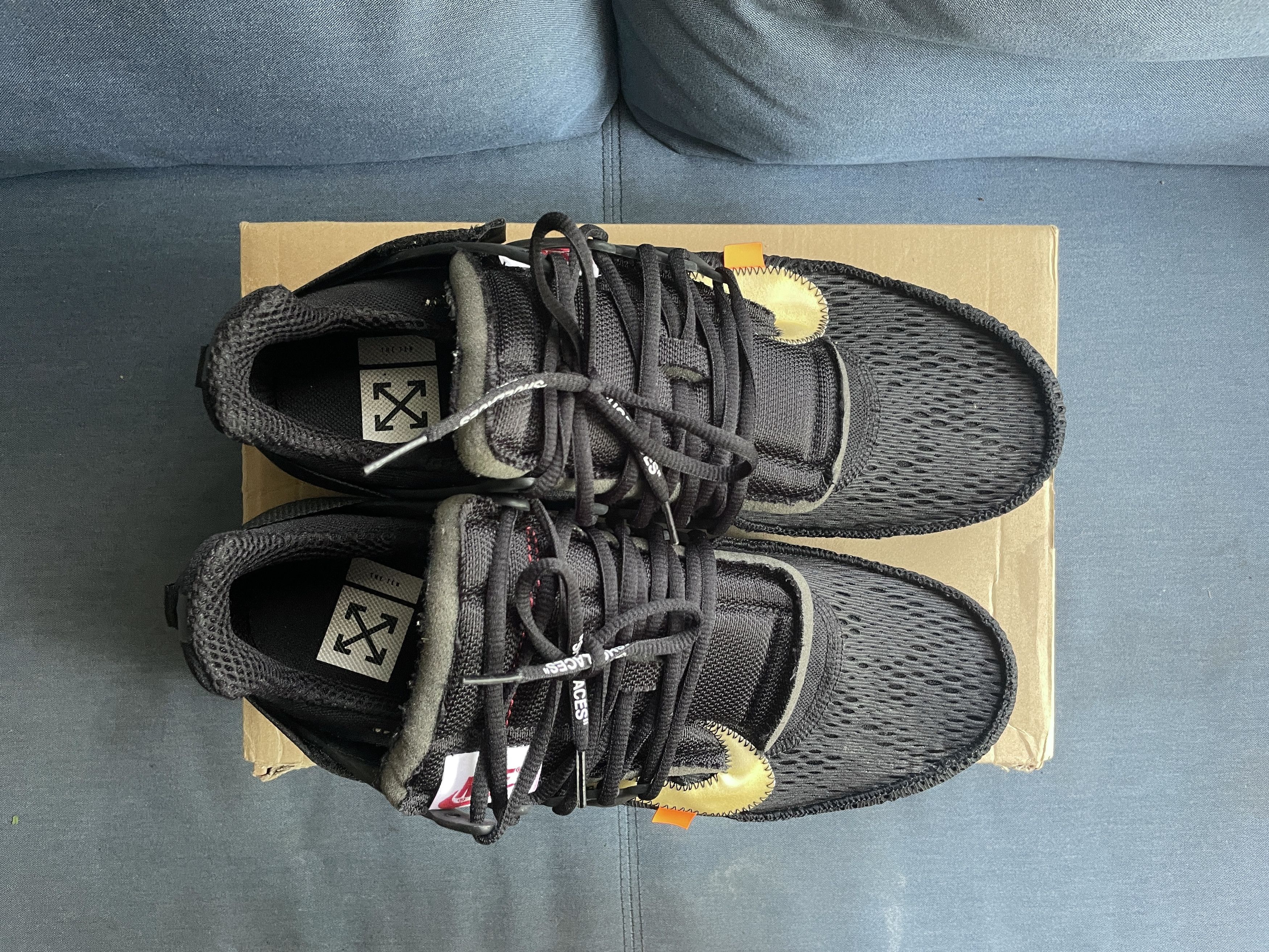 Nike × Off-White Deadstock Nike x Off White Prestos Black Size US 13 / EU 46 - 5 Thumbnail