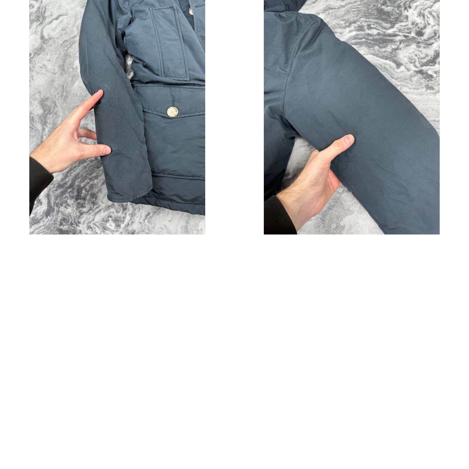 Vintage VINTAGE Woolrich Jacket Parka Hooded Down Woolrich Arctic Men's S Black Size US S / EU 44-46 / 1 - 10 Thumbnail