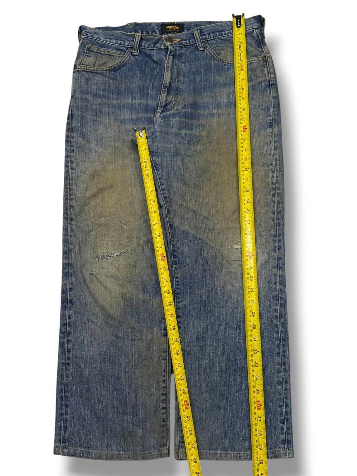 Wrangler Vintage Wrangler Japanese denim Jeans | Relaxed Straight W35 Size US 35 - 14 Thumbnail
