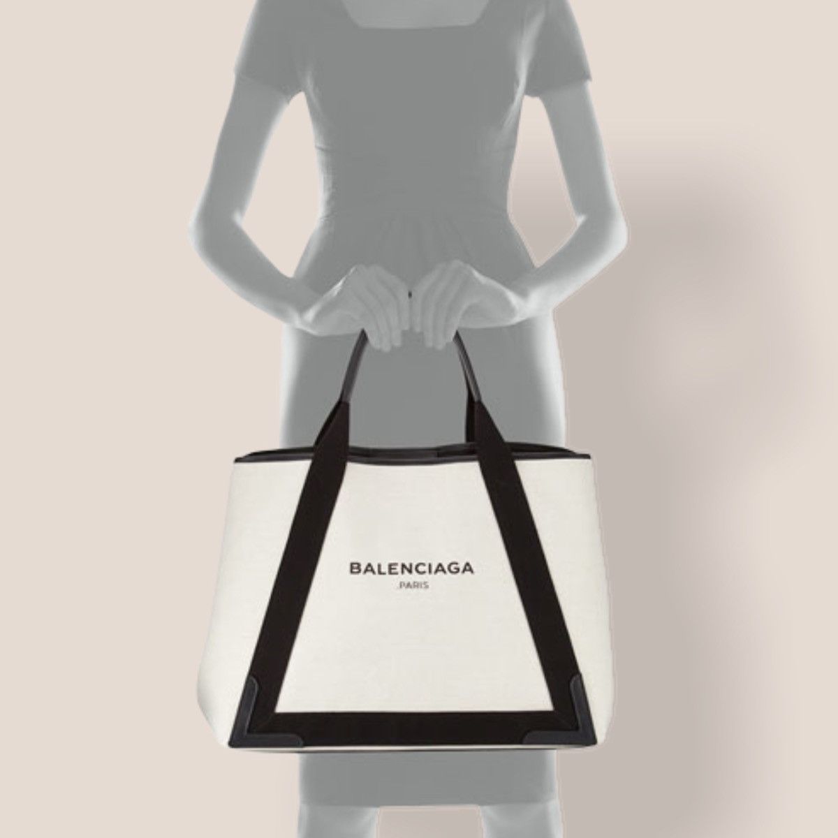Balenciaga ‼️LASTDROP‼️ AUTHENTIC BALENCIAGA NAVY CABAS LARGE TOTE BAG Size ONE SIZE - 19 Thumbnail