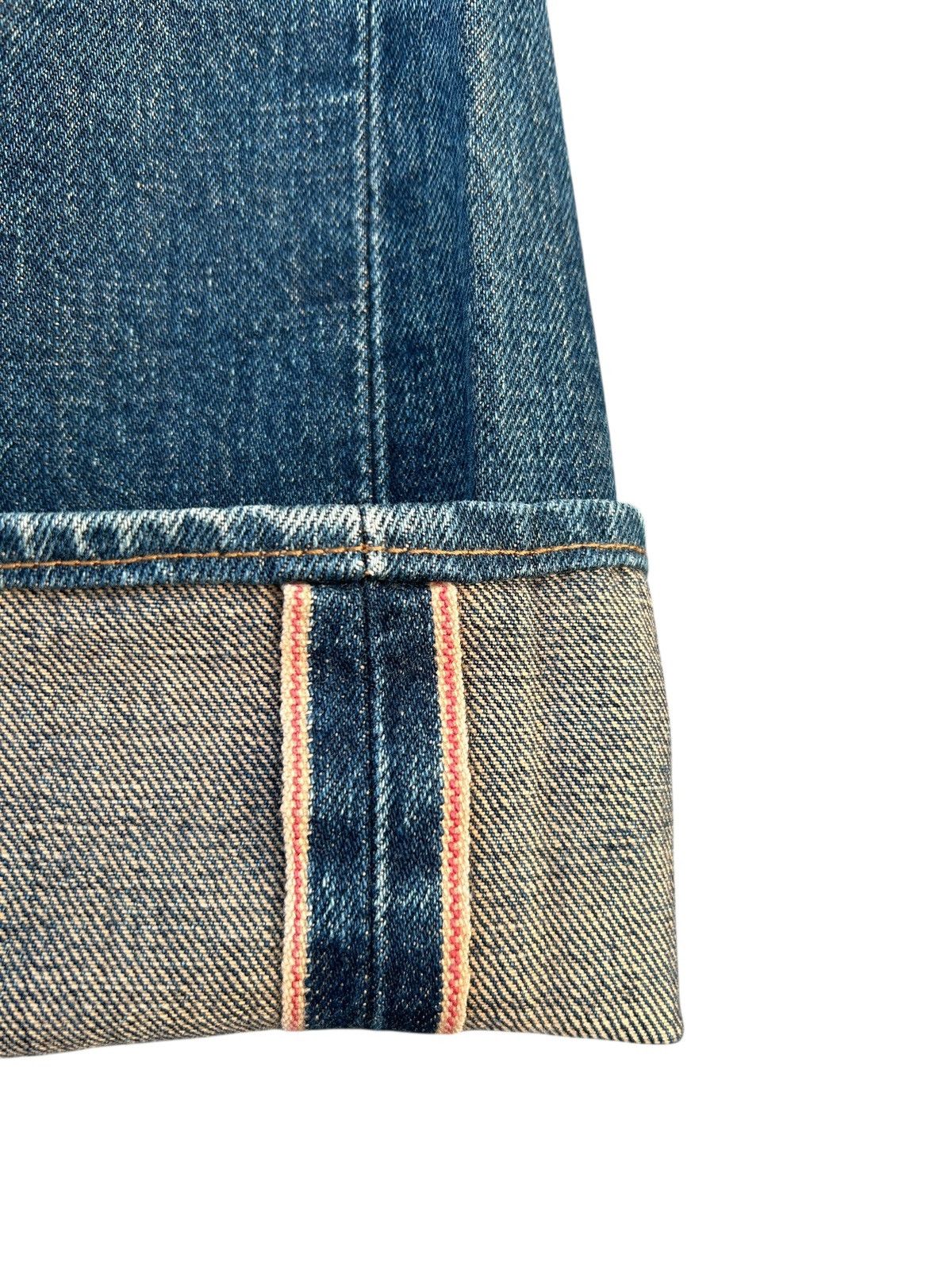 Kapital Vintage Edwin 505 Selvedge Rusty Mudwash Denim Jeans Size US 31 - 3 Thumbnail