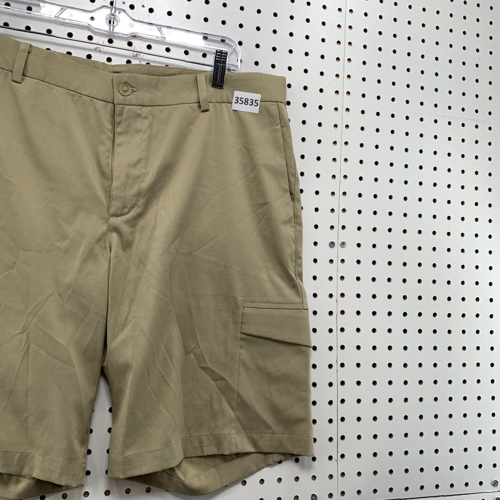 Nike VINTAGE Nike Golf Chino Shorts Mens 36 Brown Tan Dri Fit Casual Preppy 36x10.5 Size US 36 / EU 52 - 4 Thumbnail