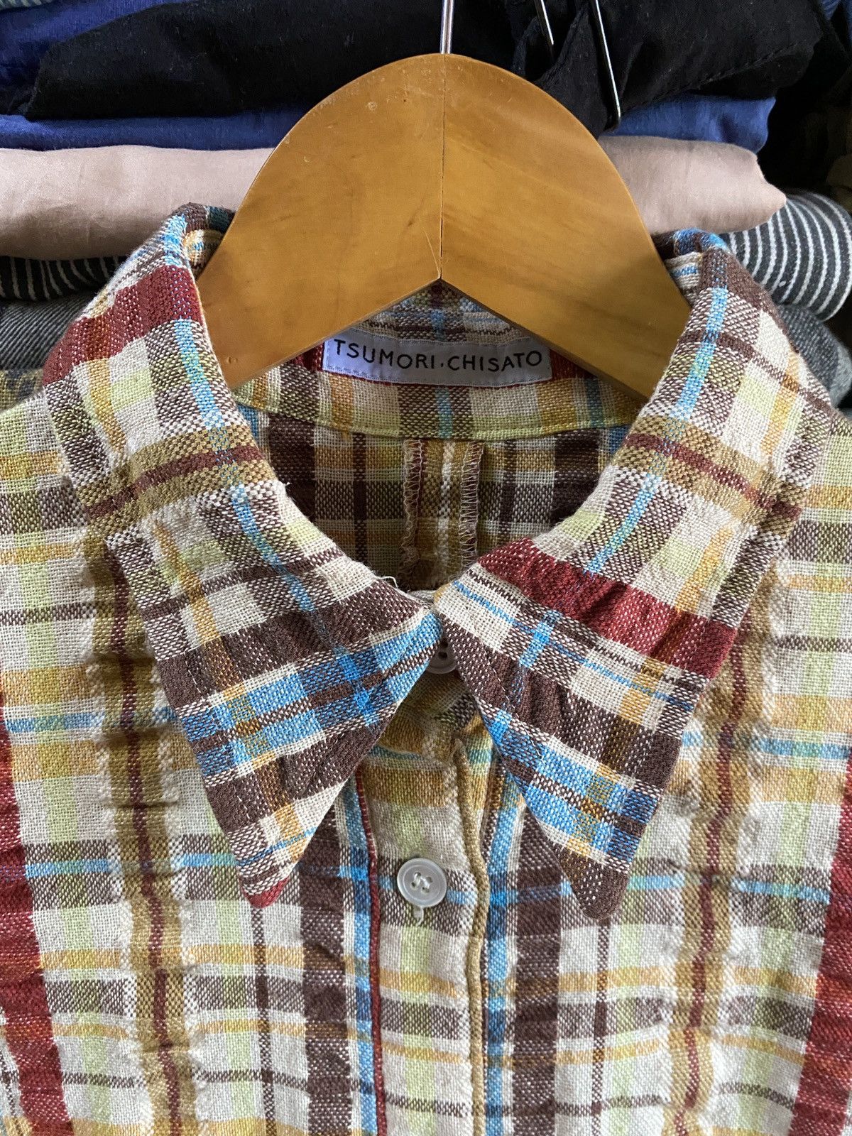 Japanese Brand × Tsumori Chisato Tsumori Chisato Dress patchwork design Issey miyake Size M / US 6-8 / IT 42-44 - 9 Thumbnail