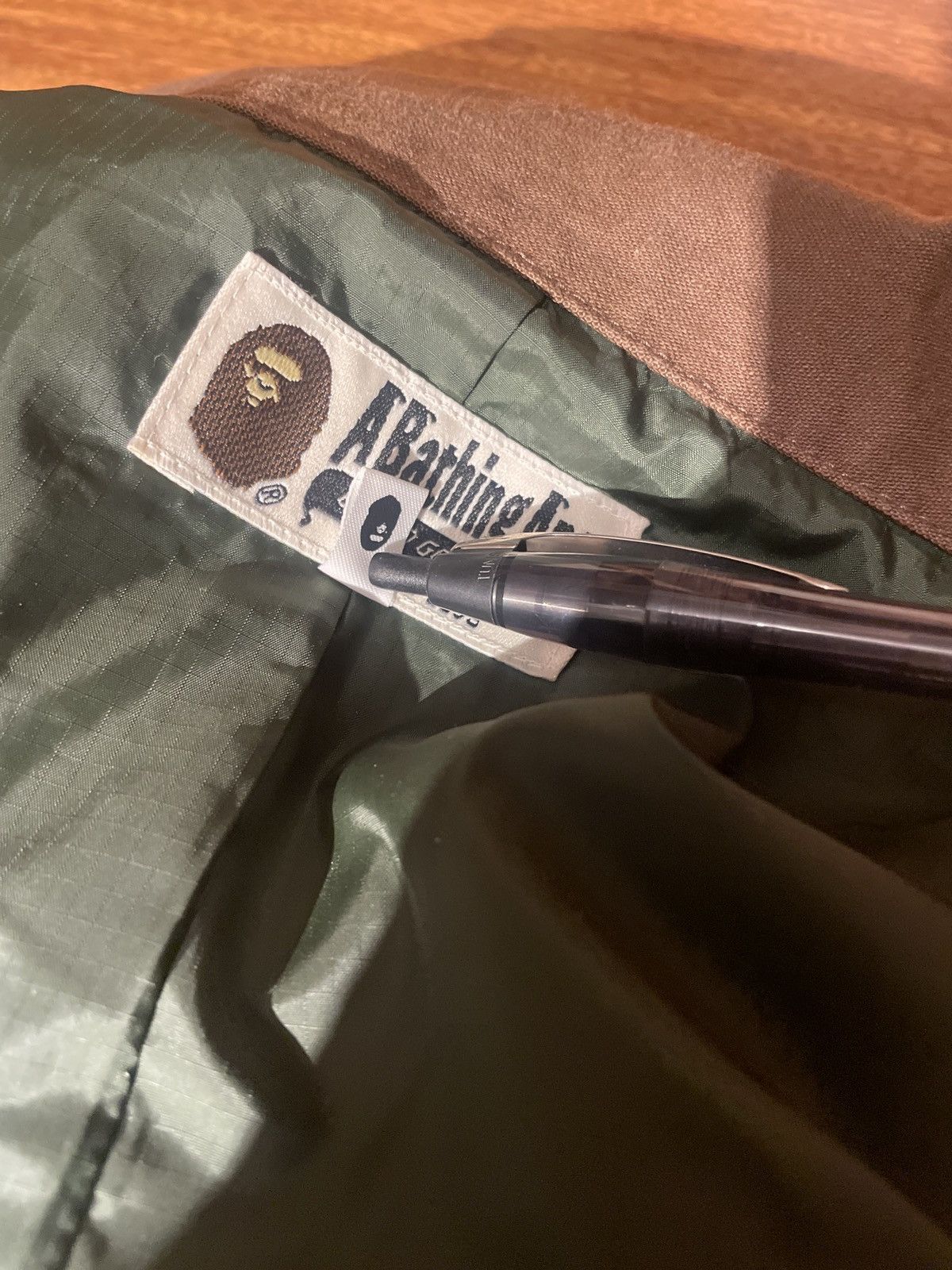 Bape Bape Washed M-65 Jacket Size US XL / EU 56 / 4 - 7 Thumbnail