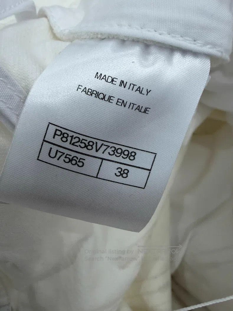 Chanel Chanel White jeans Size 25" / US 0 / IT 36 - 6 Thumbnail