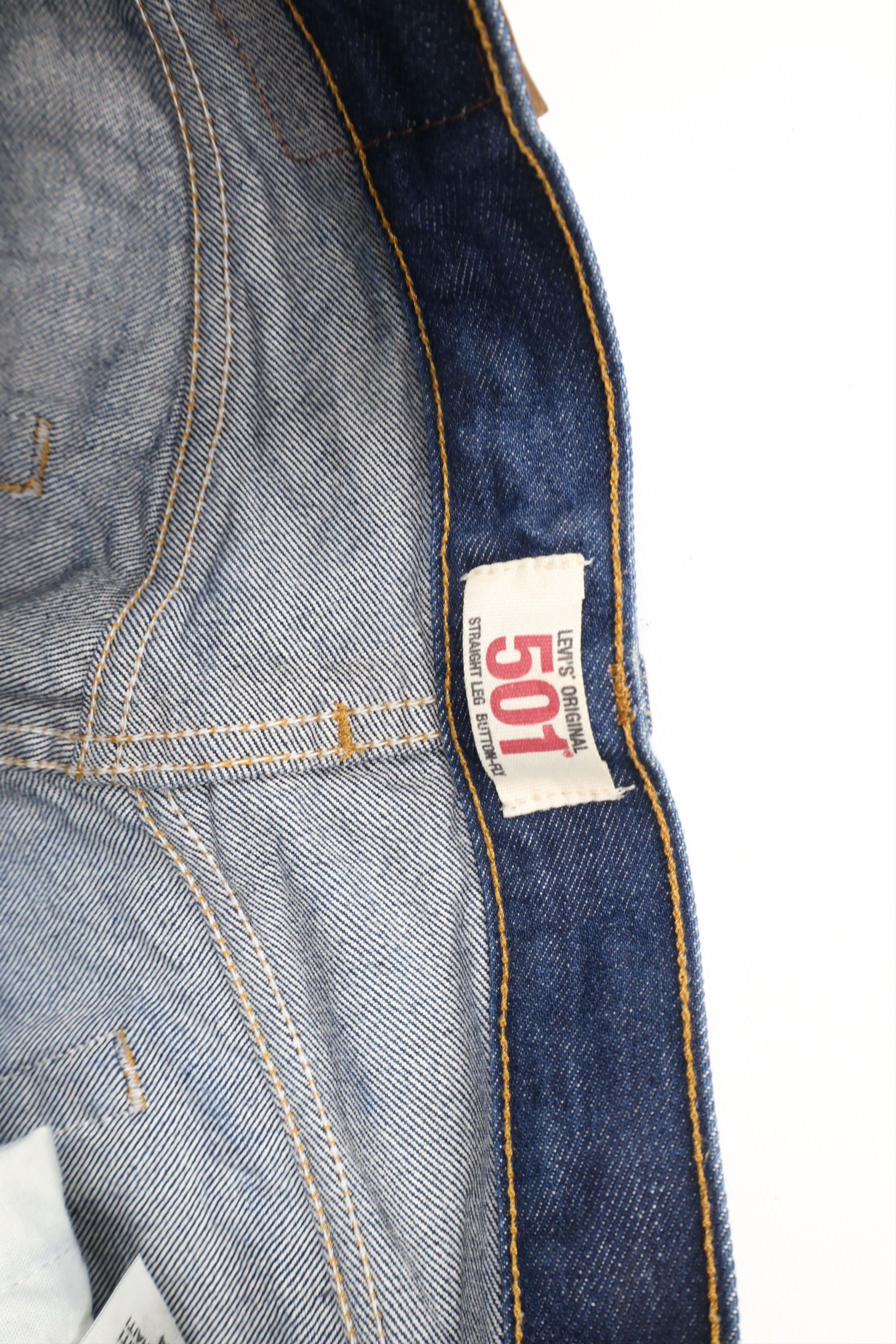 Levi's × Vintage Vintage Y2K Levis 501xx Button Fly Straight Leg Jeans Size US 36 / EU 52 - 6 Thumbnail