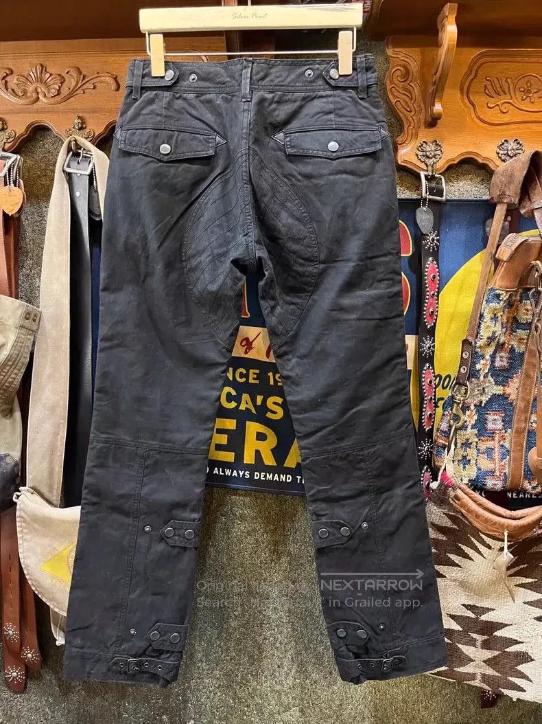 RRL Ralph Lauren RRL Limited Moto Waxed Pants. Size US 31 - 2 Thumbnail