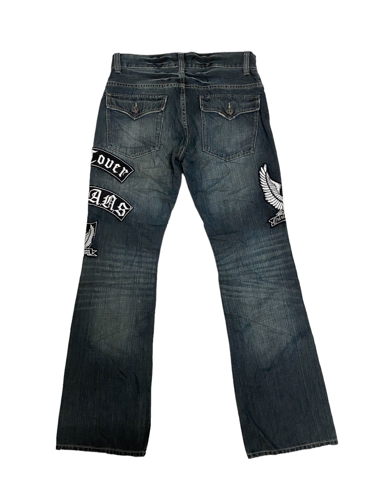 Japanese Brand × Vintage Offer‼️Vintage Sorridere Japanese Distress Denim Jeans Size US 33 - 3 Thumbnail