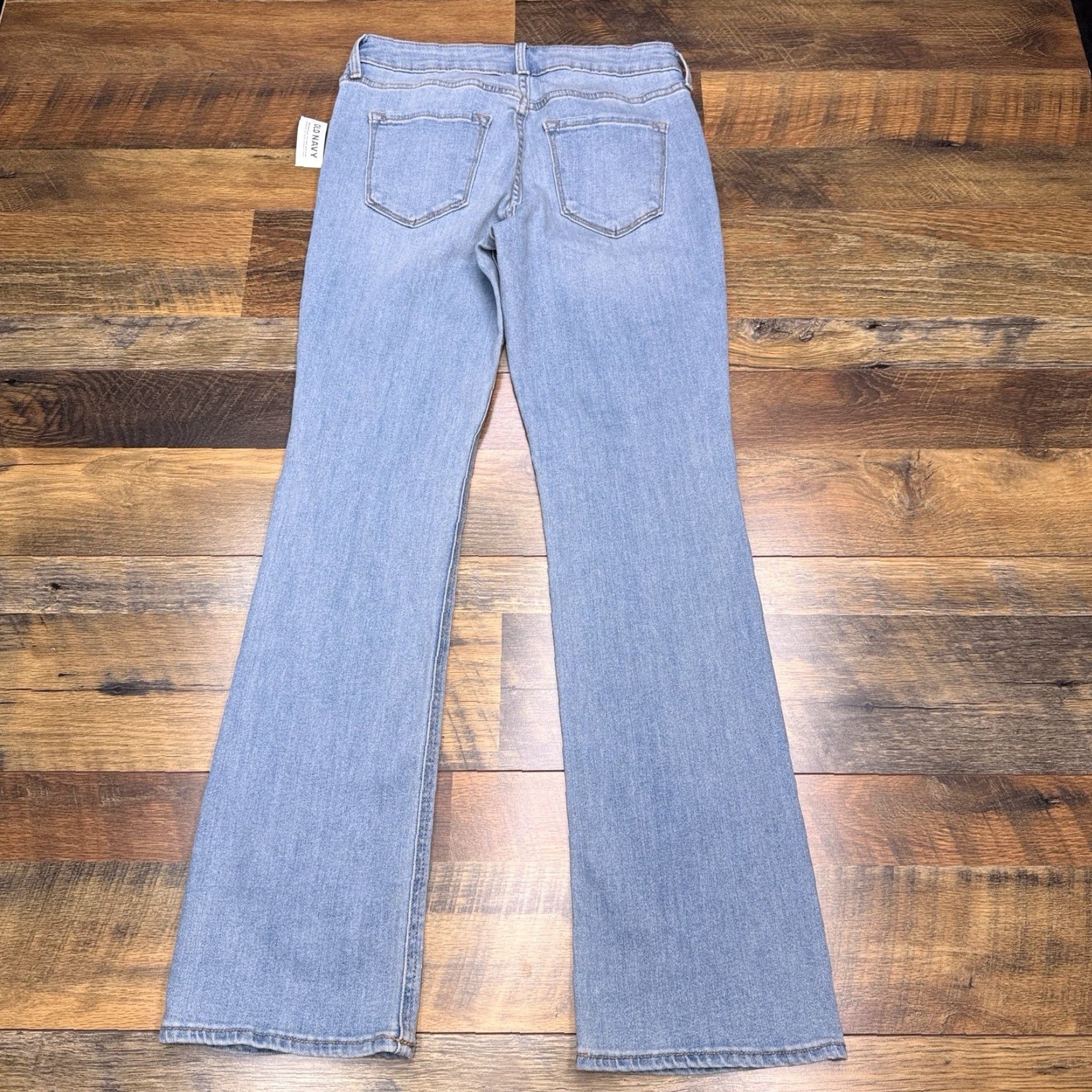 Old Navy Old Navy Jeans Bootcut Womens 4 Short Denim Cotton Blend Stretch 5-Pocket City Rise High Blue Size 27" / US 4 / IT 40 - 2 Thumbnail