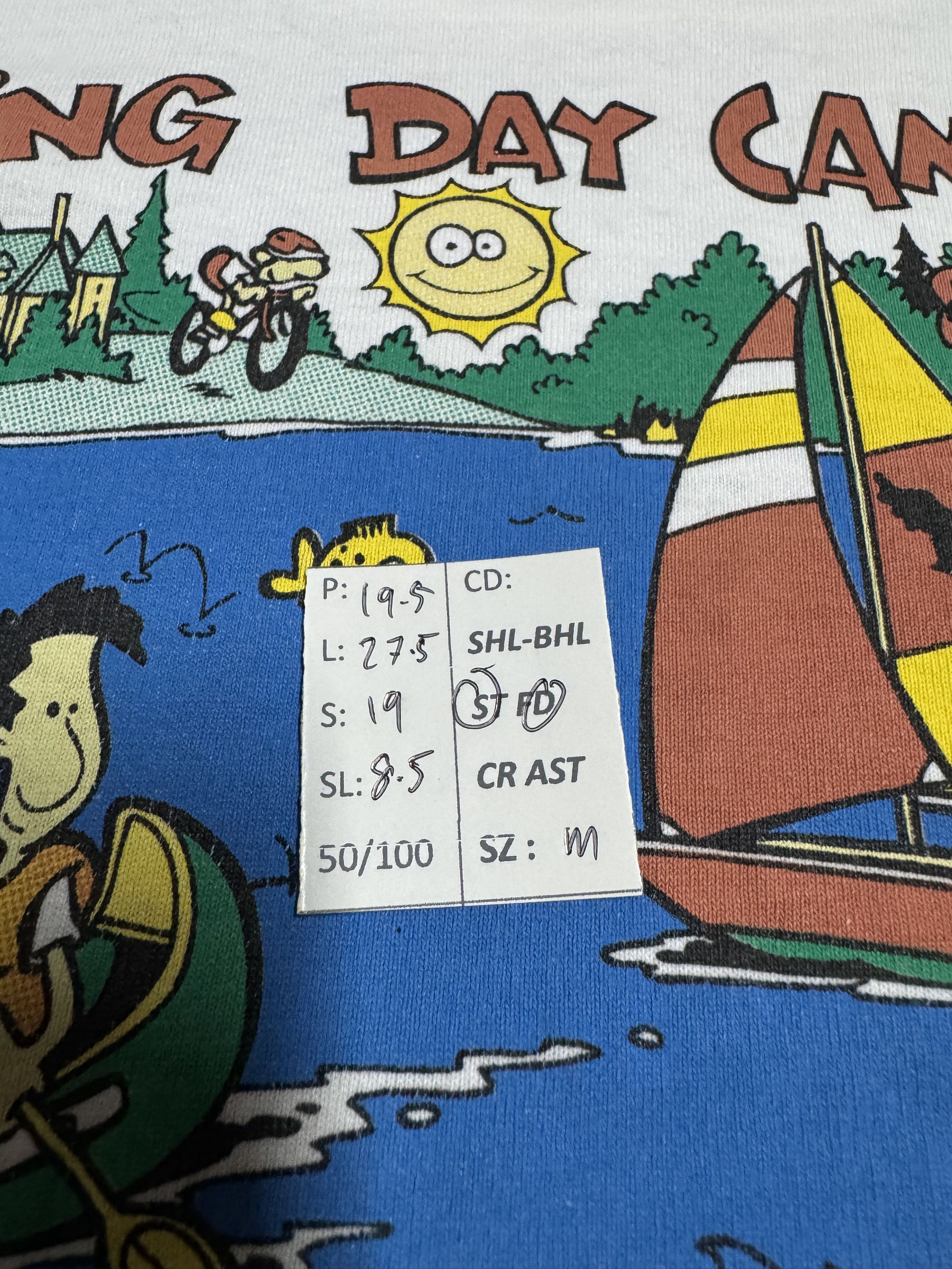Vintage VINTAGE 90'S KING DAY CAMP SENECA COLLEGE TEE art humor Size US M / EU 48-50 / 2 - 21 Thumbnail